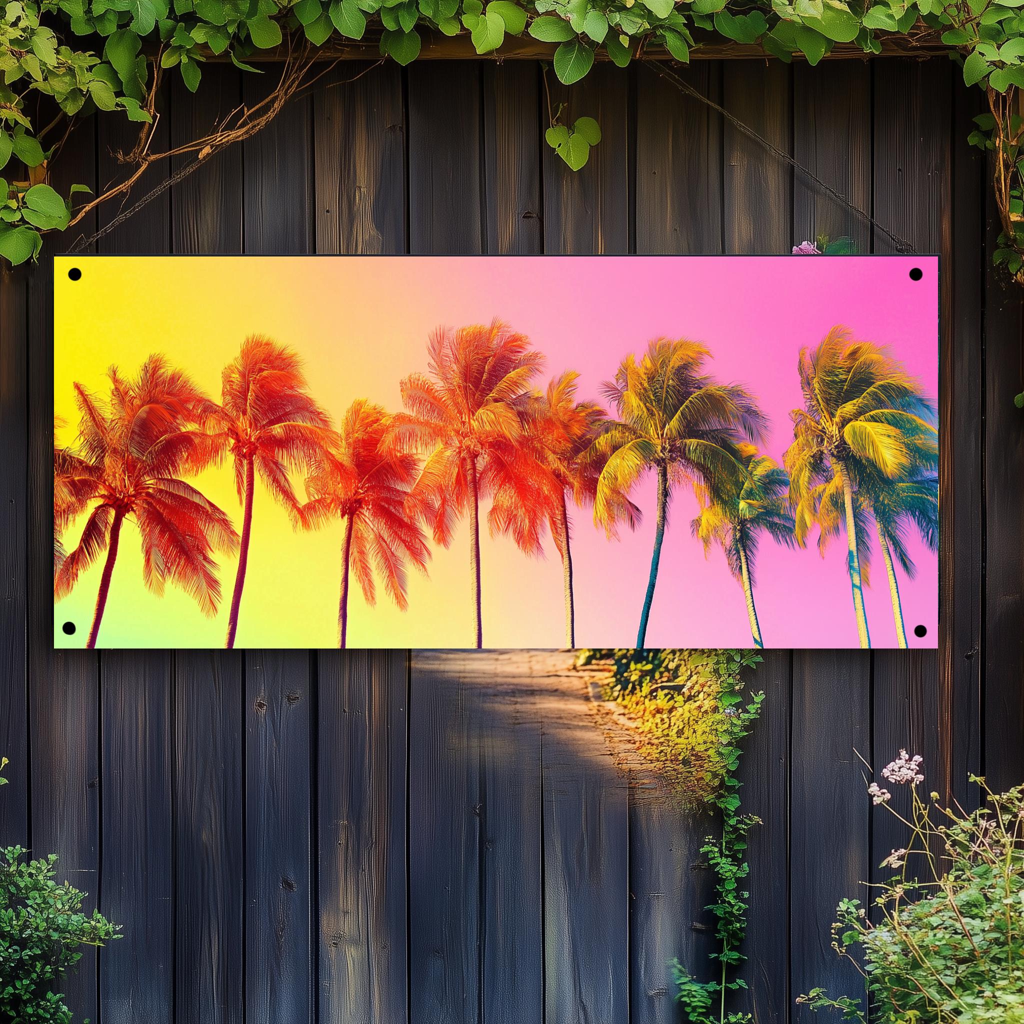Tuinposter Kokosnoot Bomen van 25 Artstreet