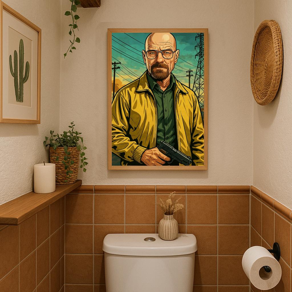 Walter White Breaking Bad poster sfeerbeeld 3