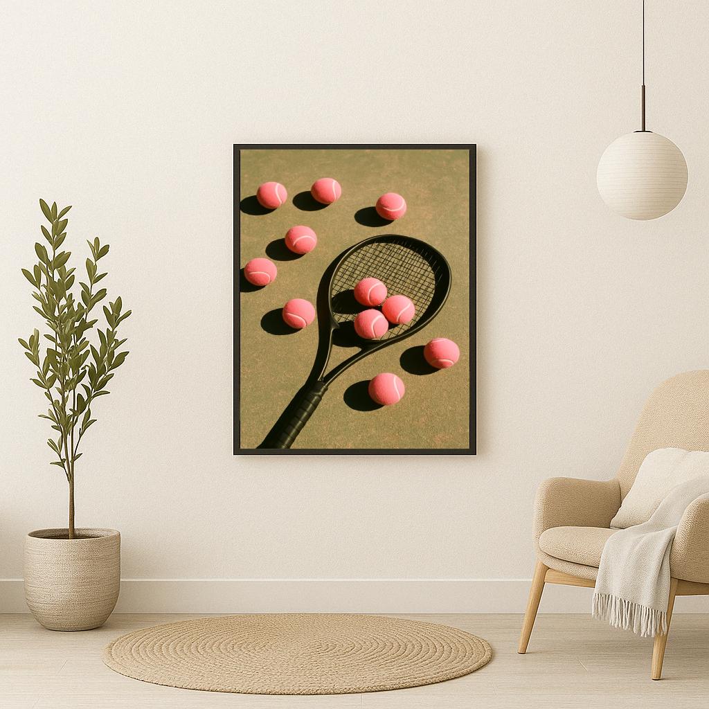 Tennis poster sfeerbeeld 2