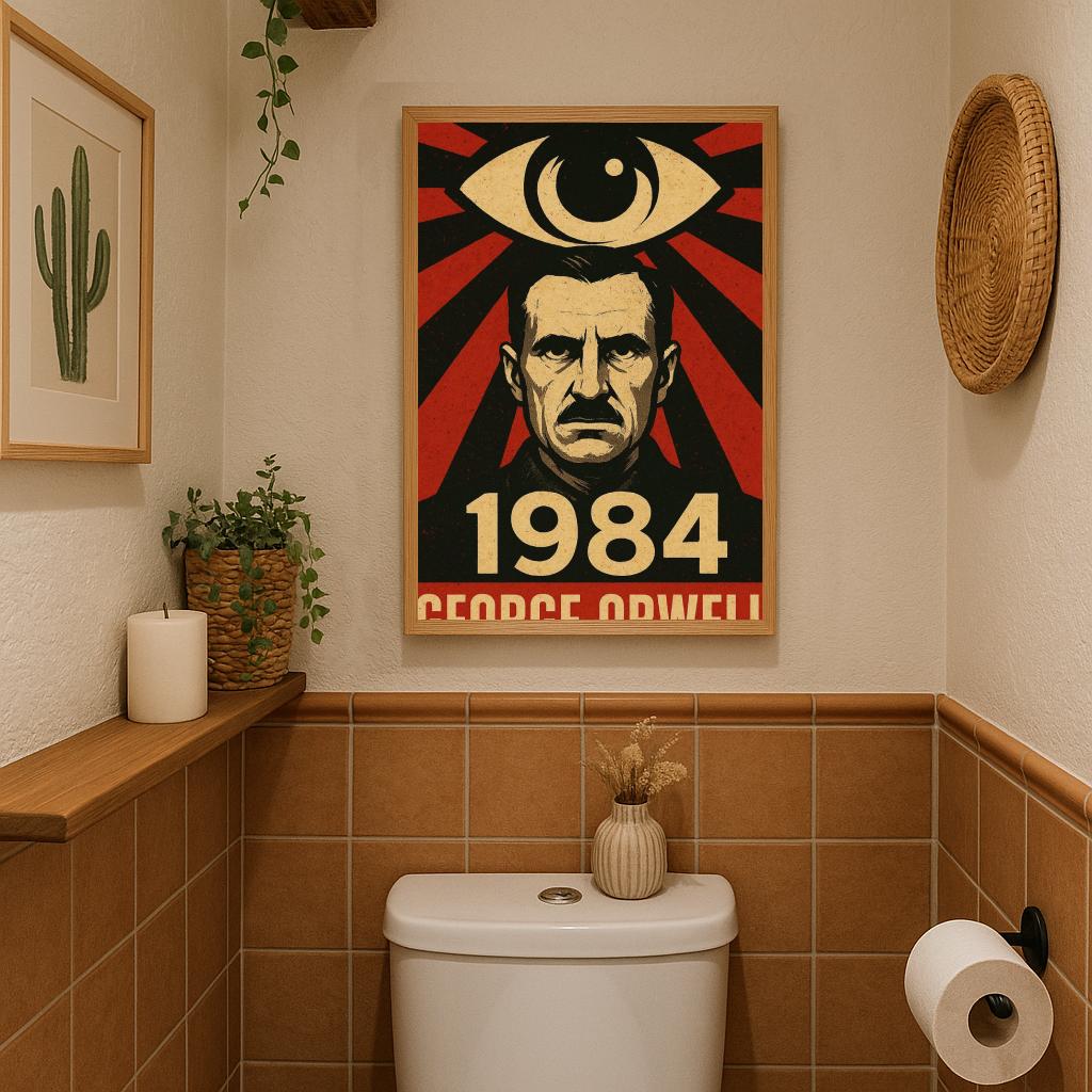 1984 George Orwell poster sfeerbeeld 3