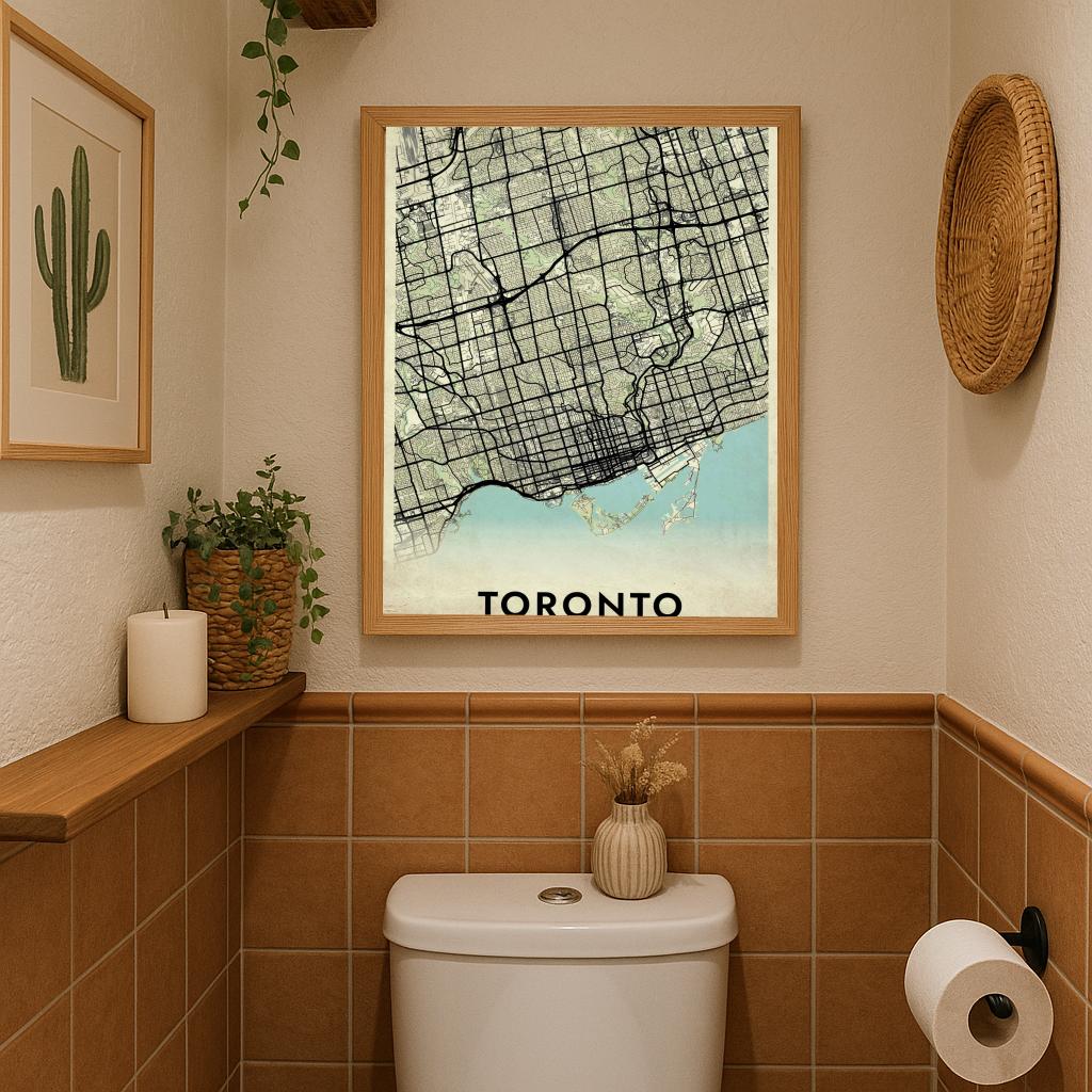 Toronto Canada Vintage poster sfeerbeeld 3