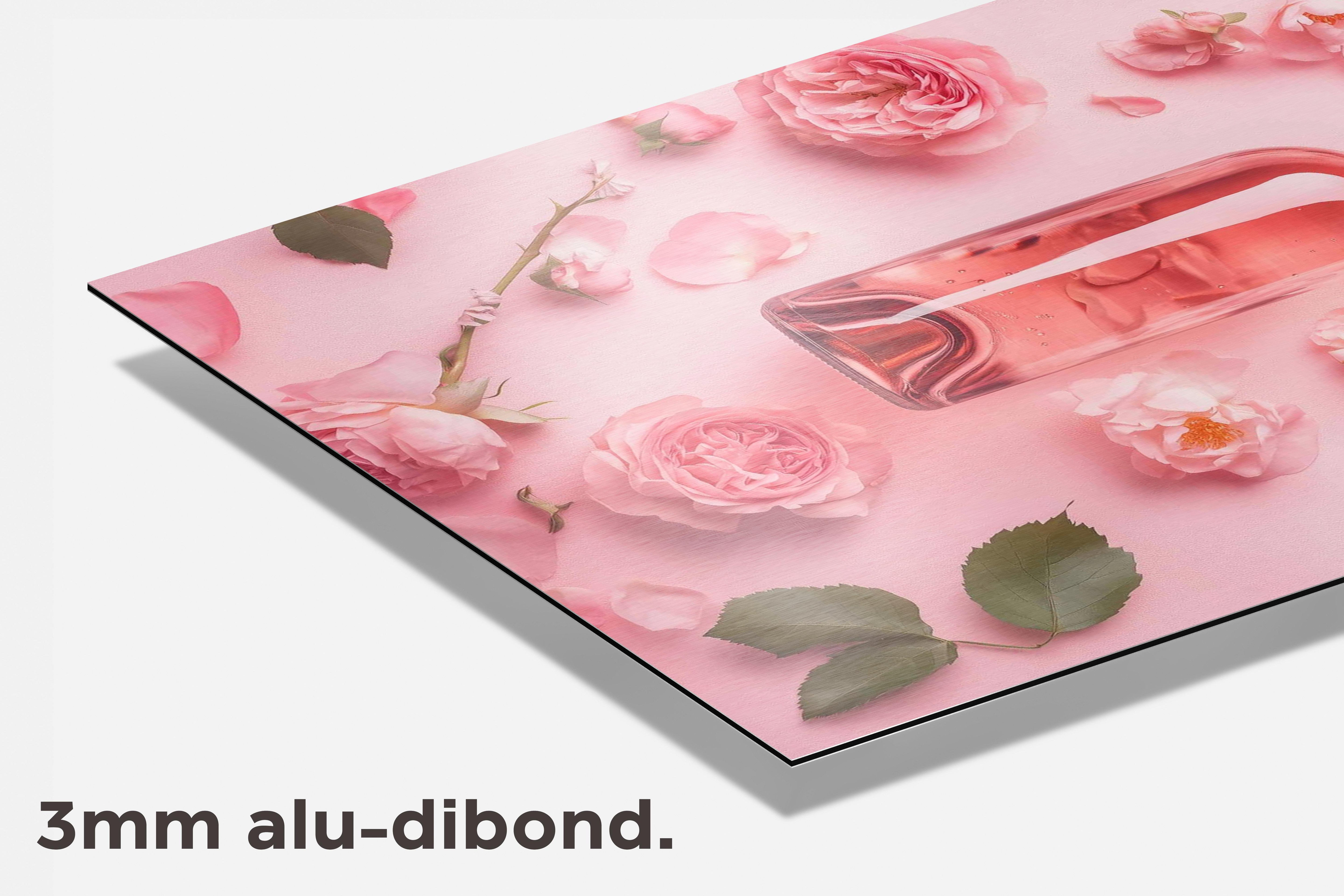 Rosé dibond detail