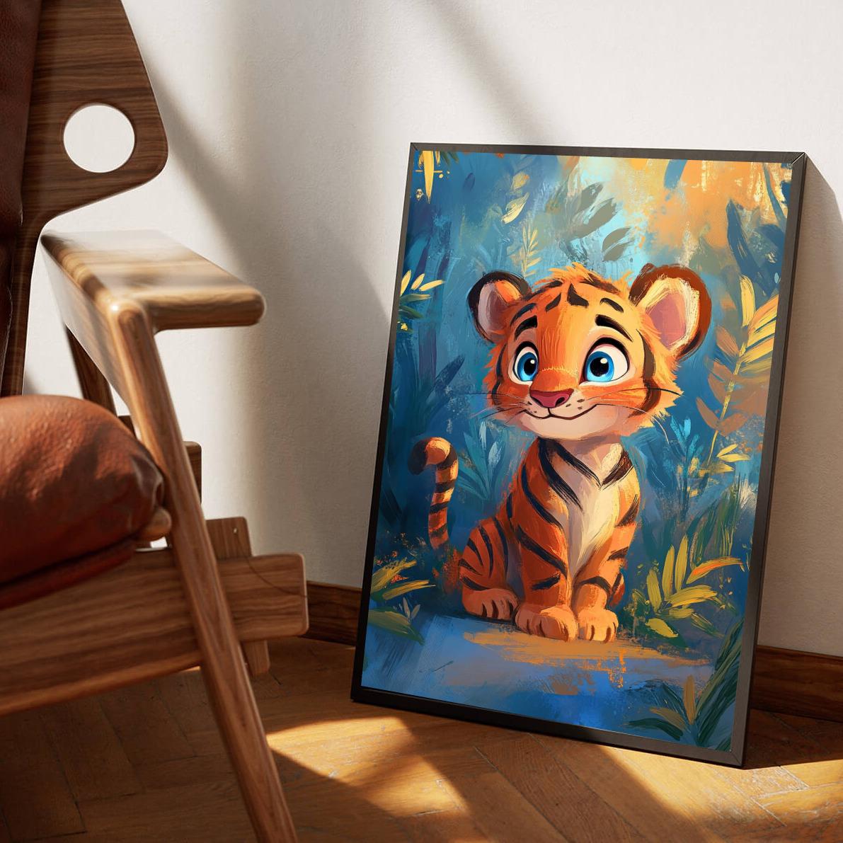 Tiger Aquarel poster van 25 Artstreet