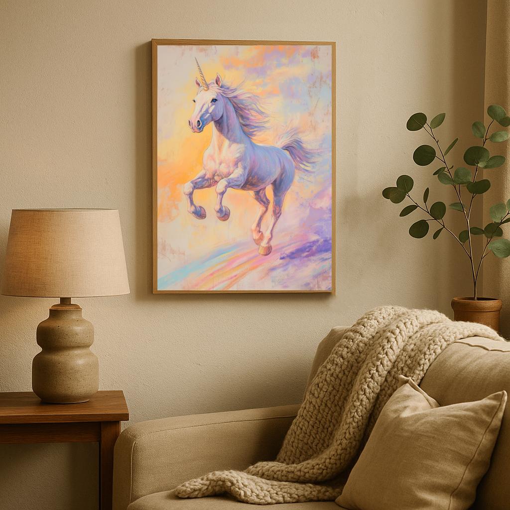 Unicorn Art poster sfeerbeeld 2