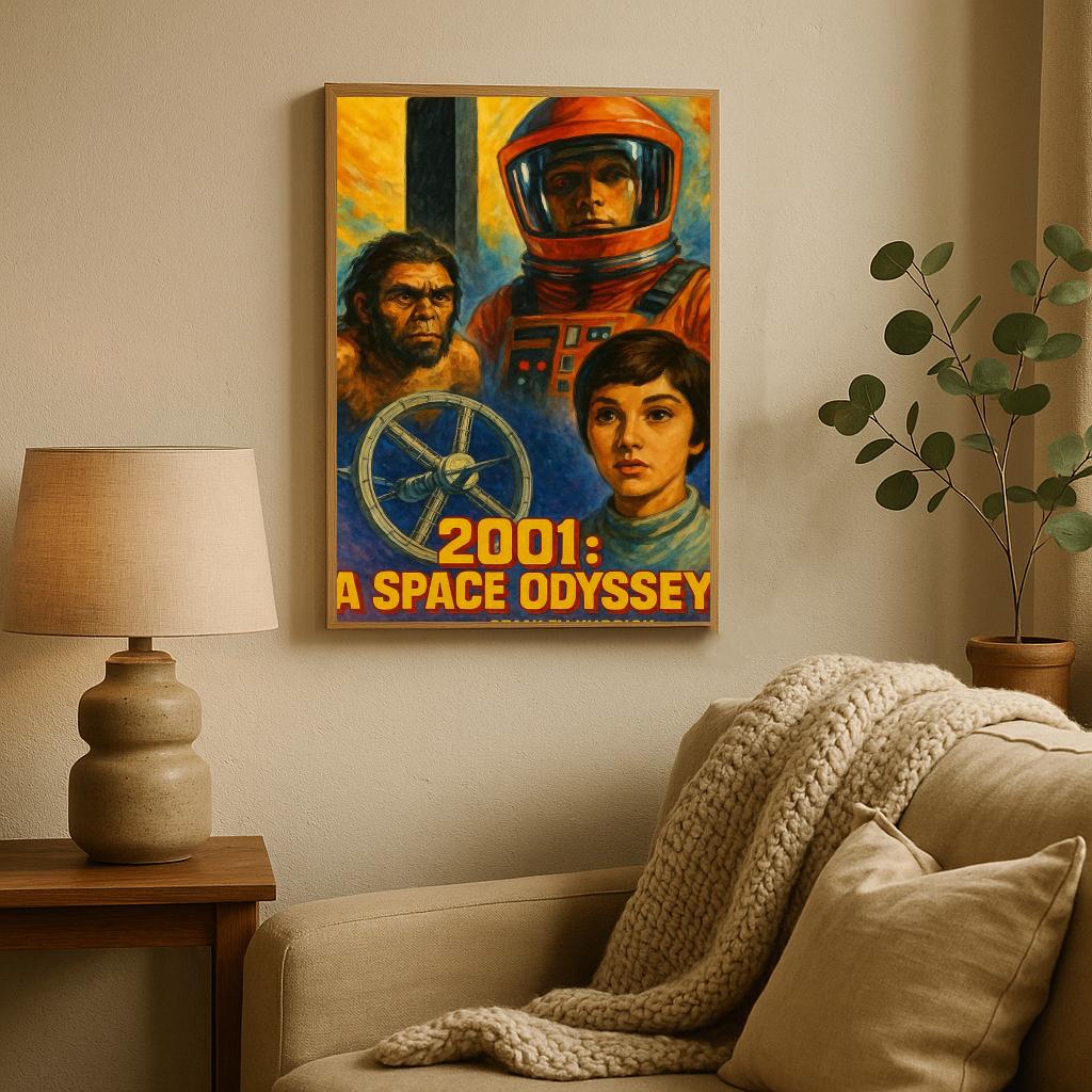 2001: A Space Odyssey Art Text poster sfeerbeeld 2