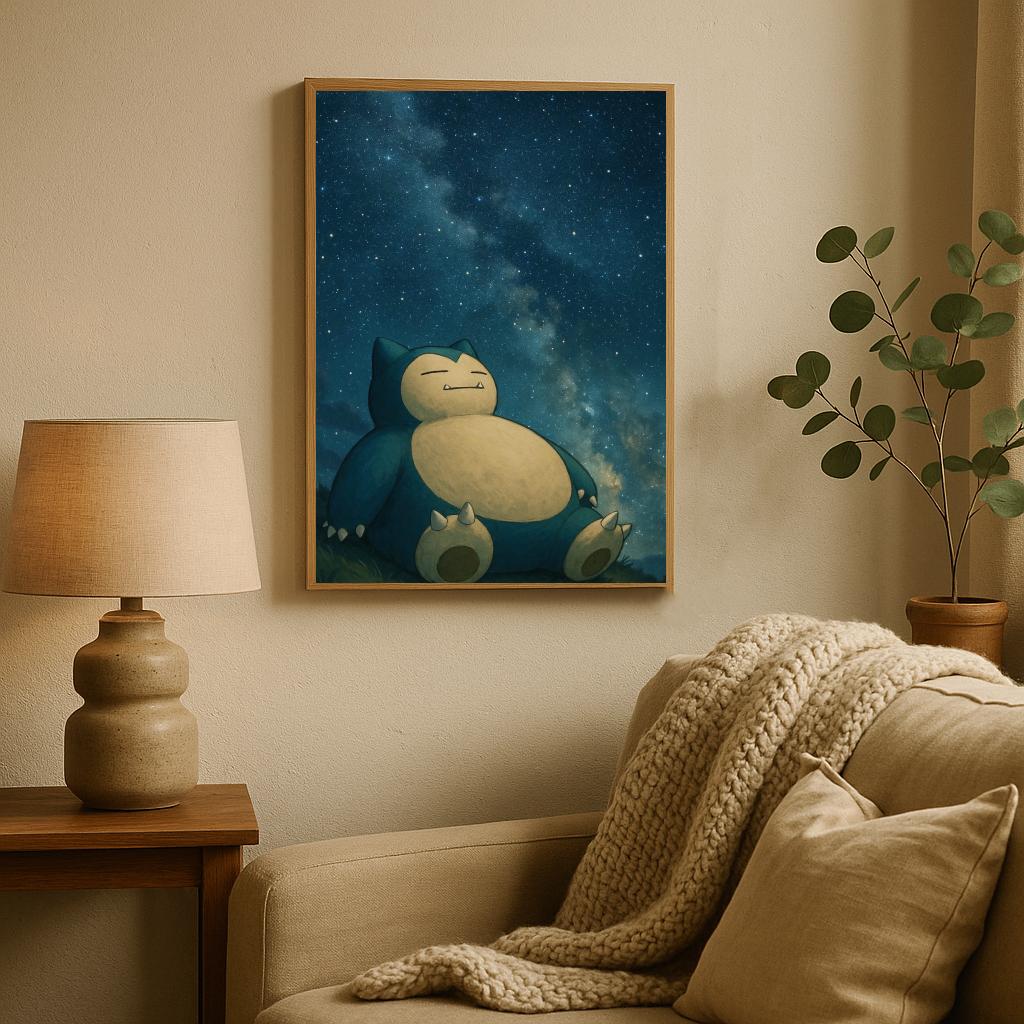 Snorlax Pokemon poster sfeerbeeld 2