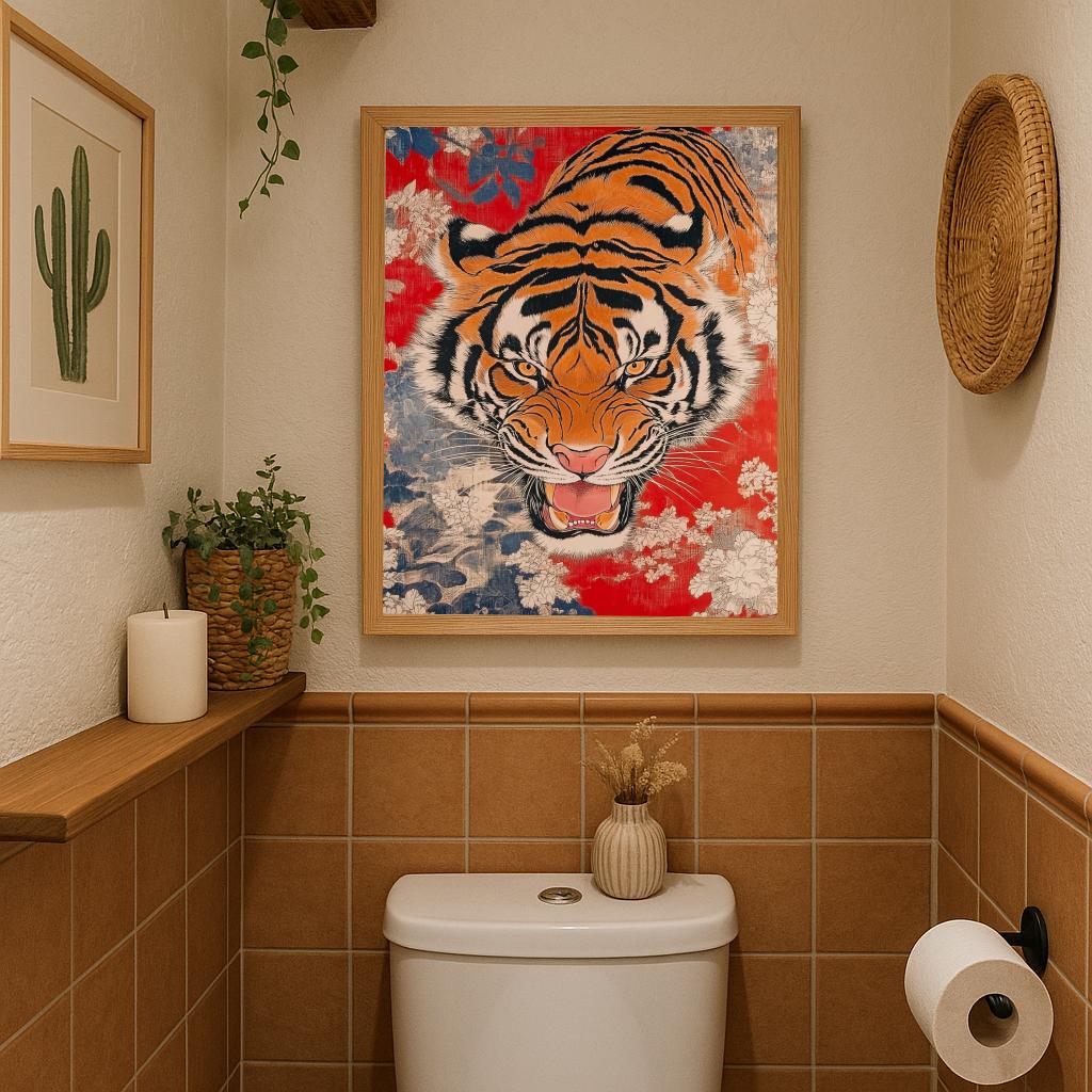 Tiger Vintage poster sfeerbeeld 3