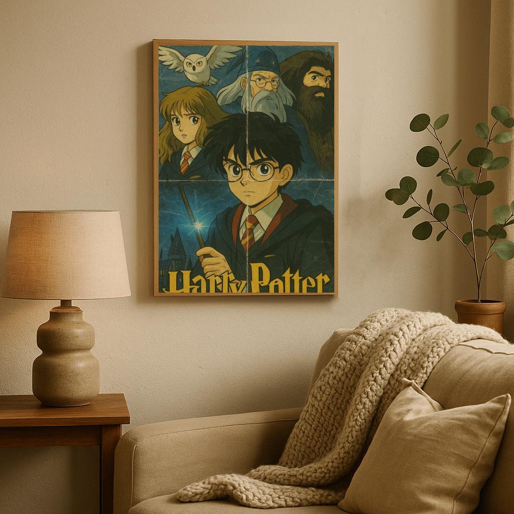 Harry Potter Cartoon poster sfeerbeeld 2