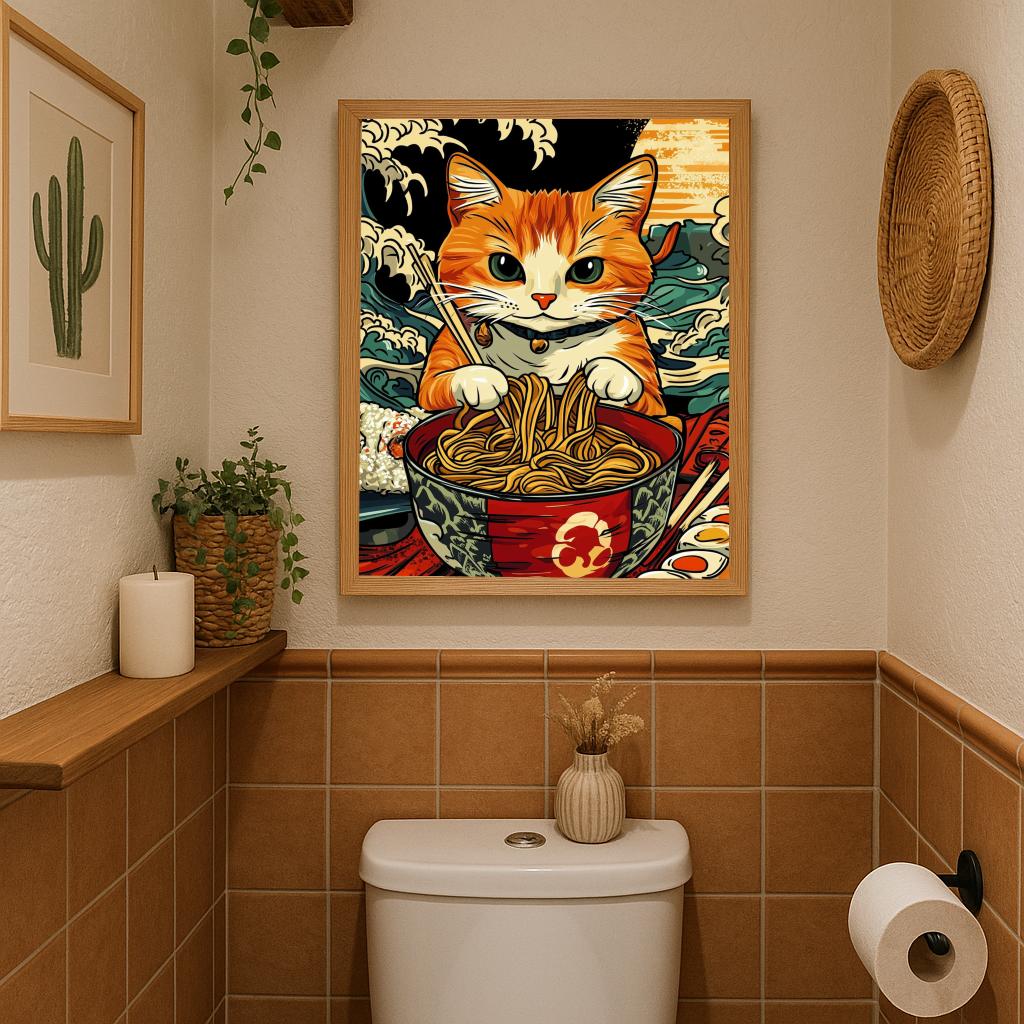 Cat Ramen poster sfeerbeeld 3
