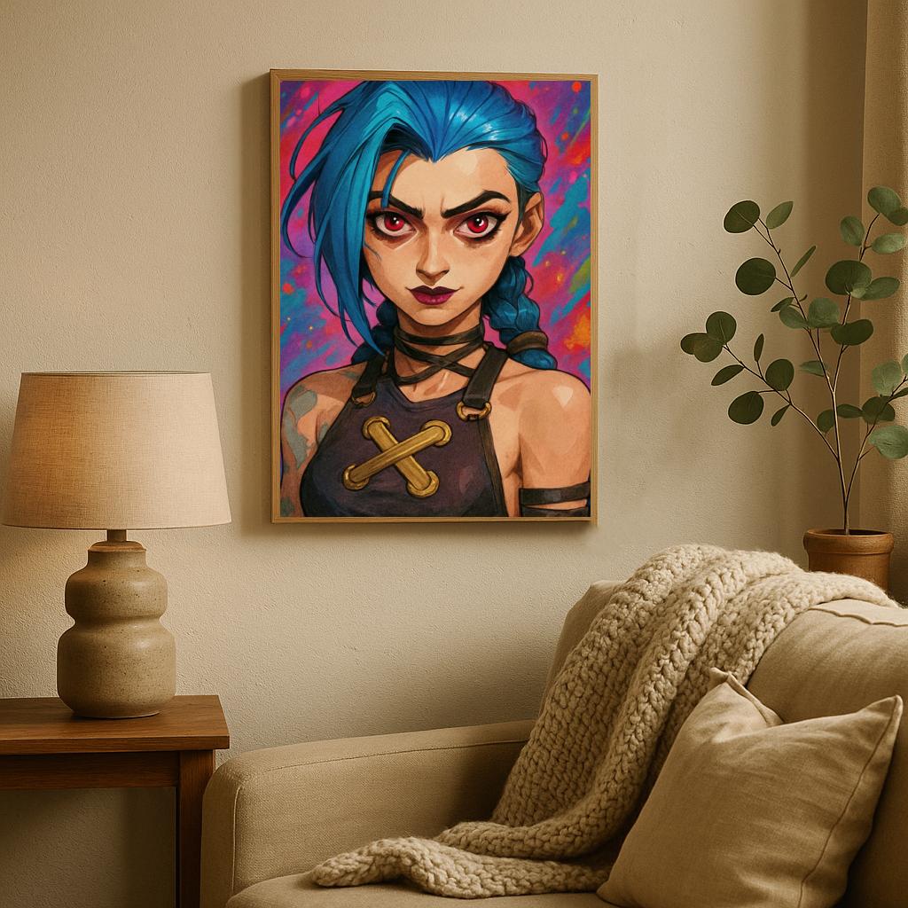 Jinx League of Legends poster sfeerbeeld 2