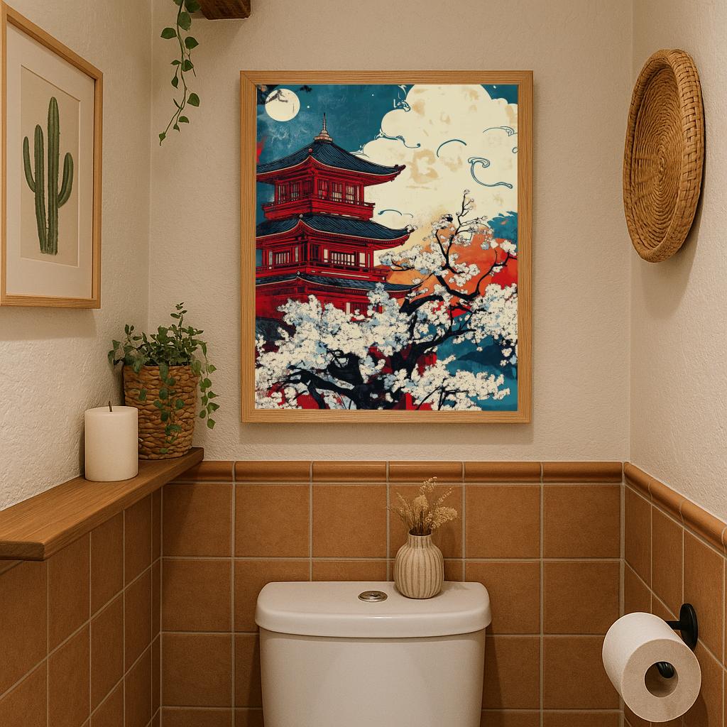 Japan Vintage poster sfeerbeeld 3