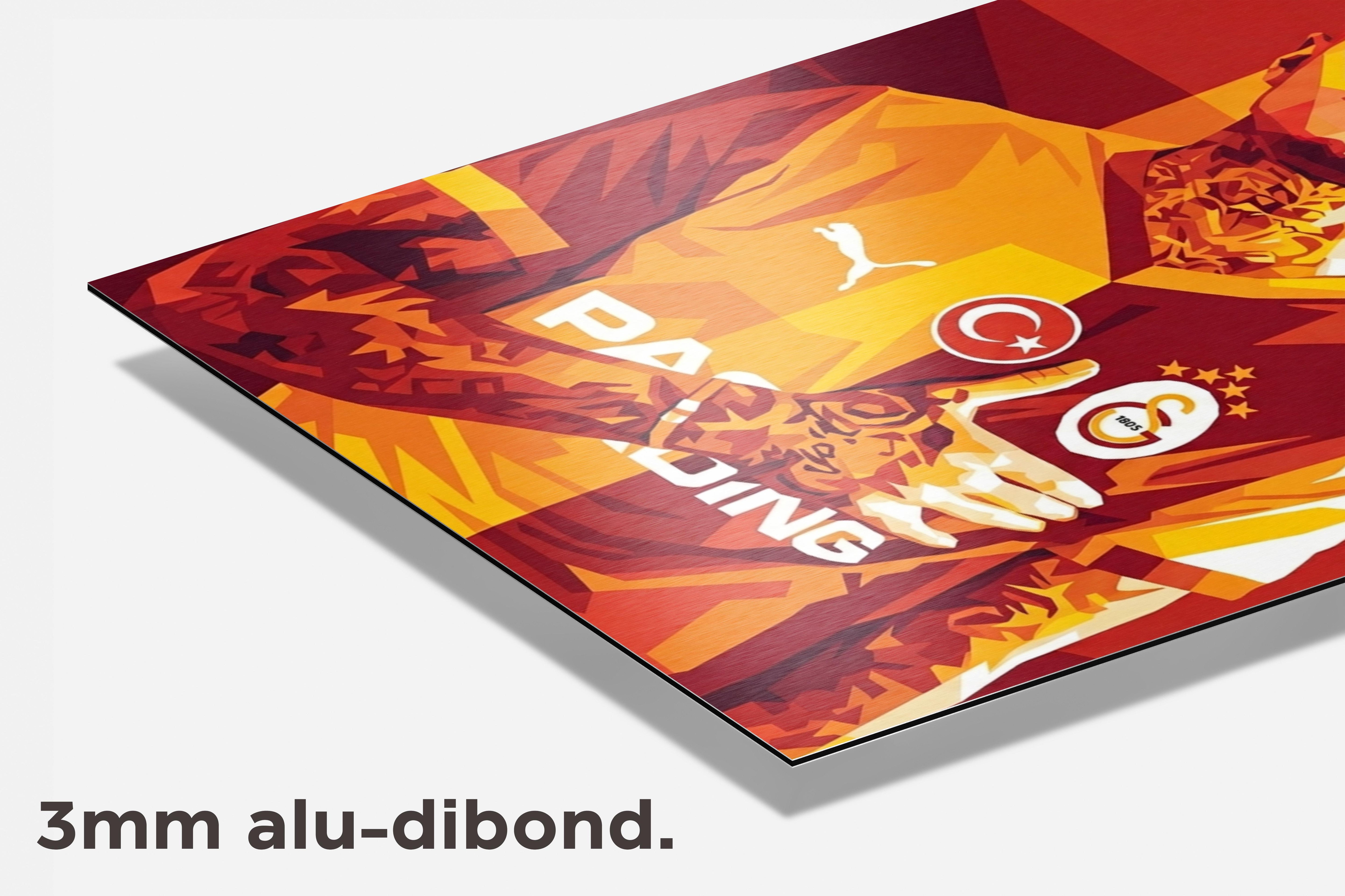 Noa Lang Galatasaray dibond detail