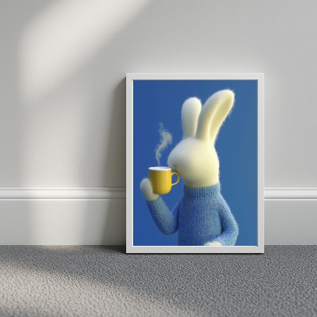 Rabbit Coffee poster sfeerbeeld 3
