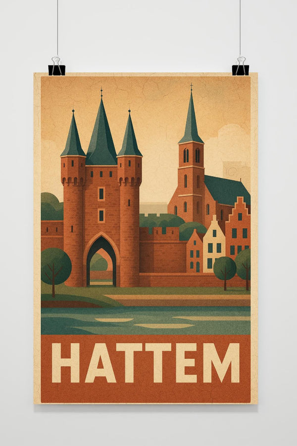 Hattem Vintage poster