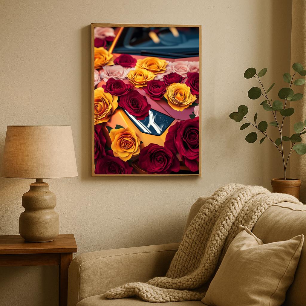Flower Auto poster sfeerbeeld 2