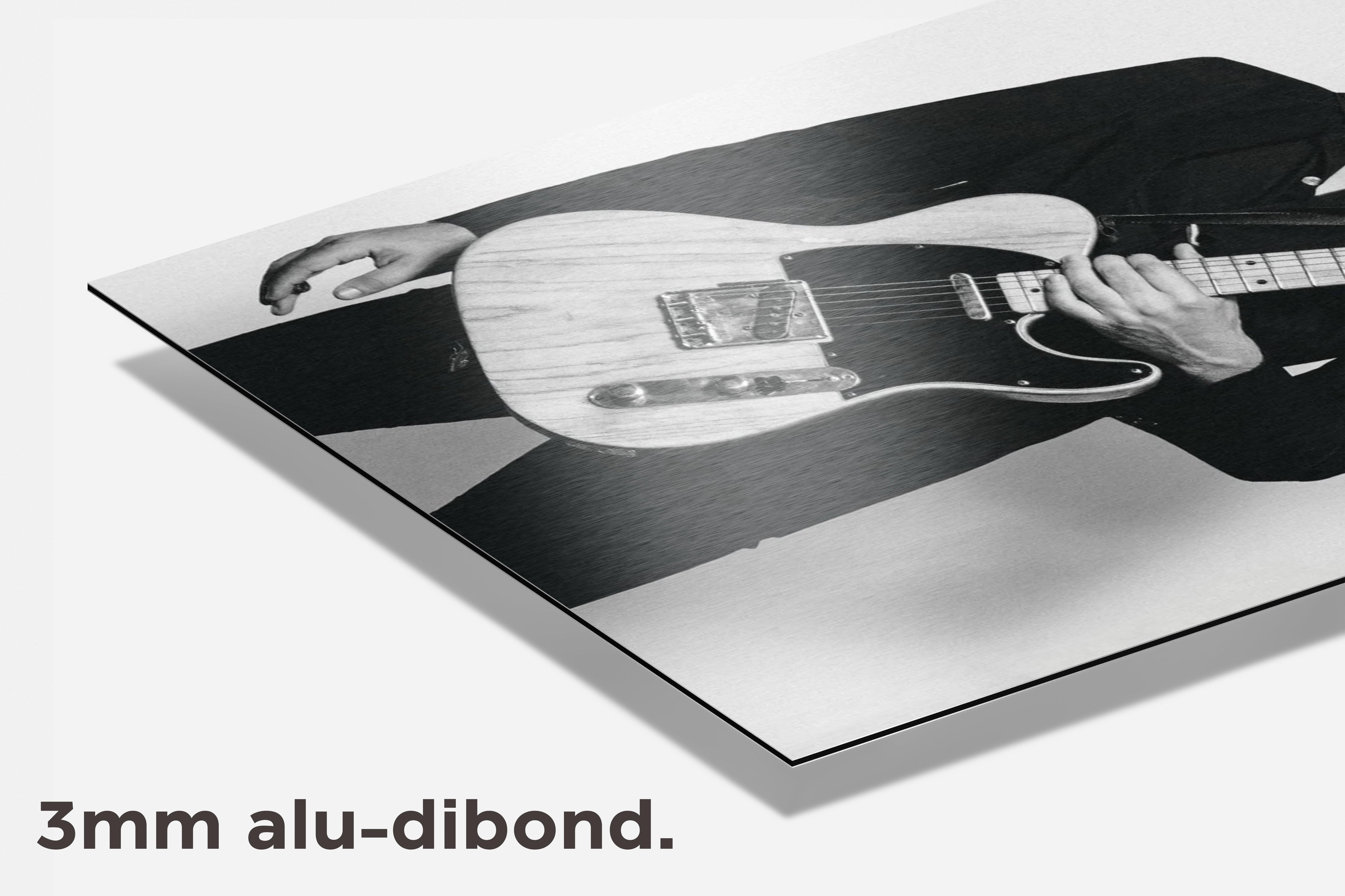 Bruce Springsteen dibond detail
