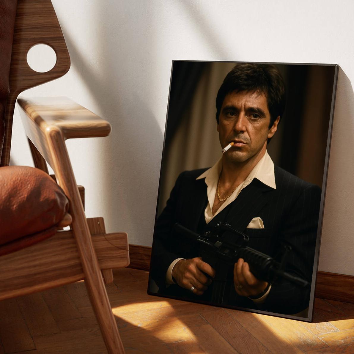 Tony Montana Scarface poster sfeerbeeld 1