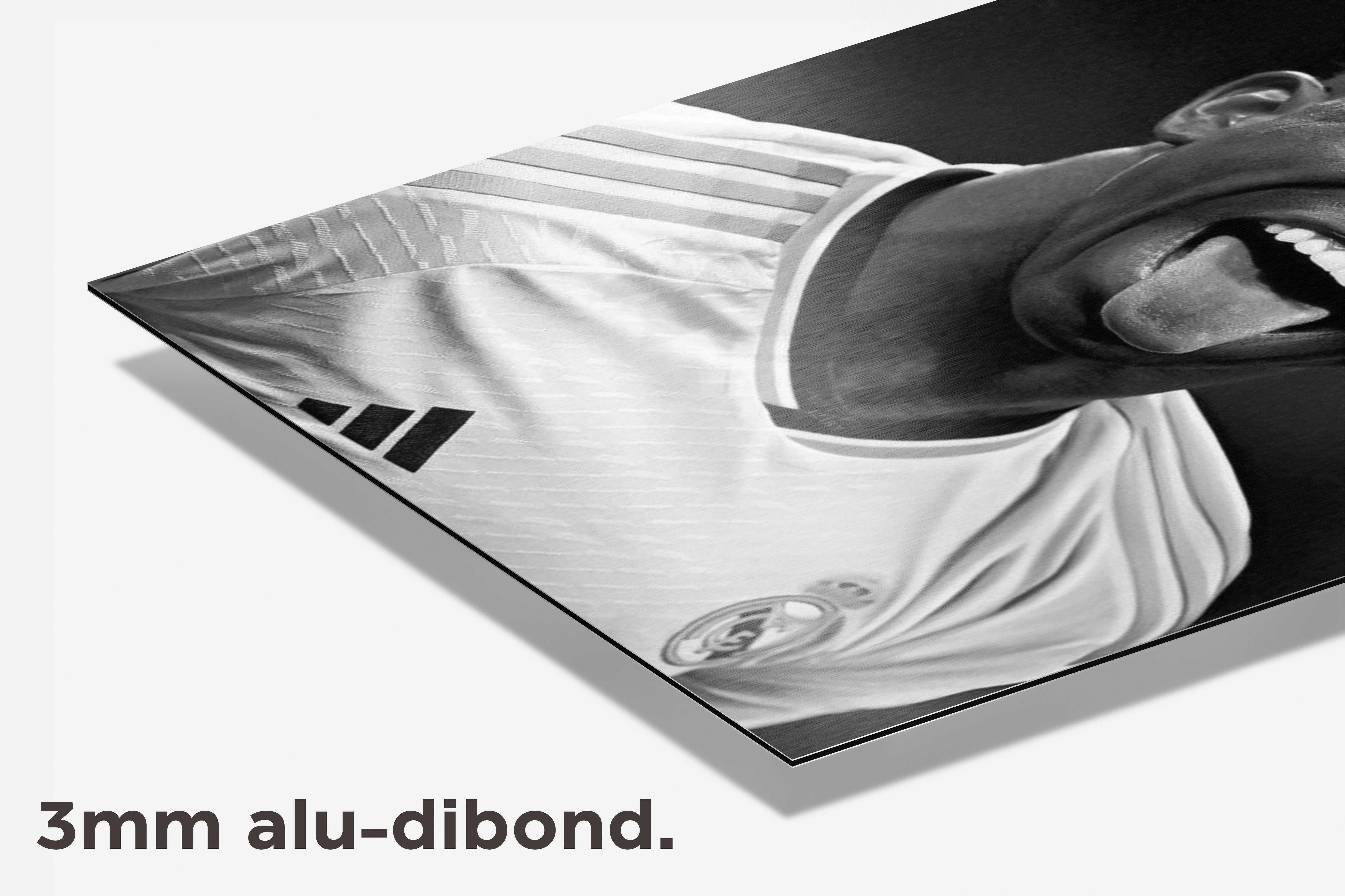Vini Jr Real Madrid dibond detail