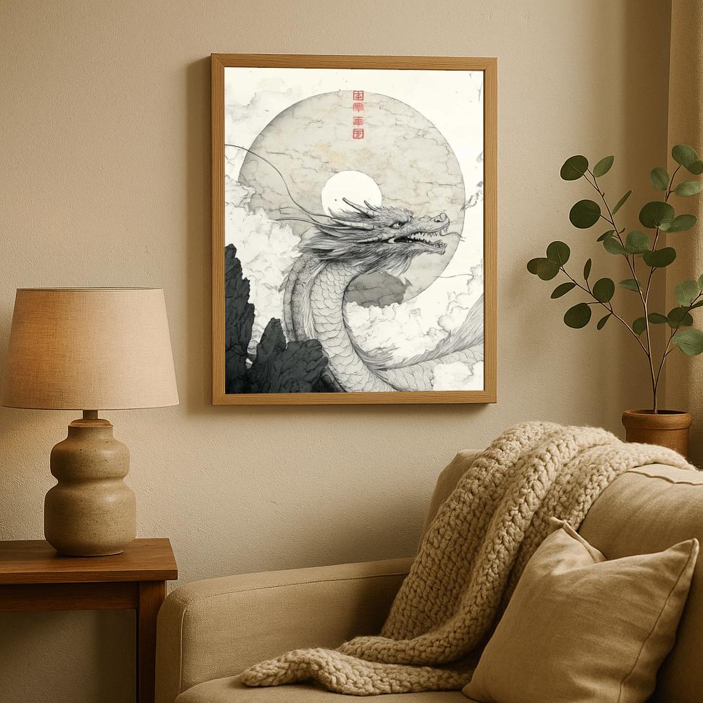 Dragon Vintage poster sfeerbeeld 1