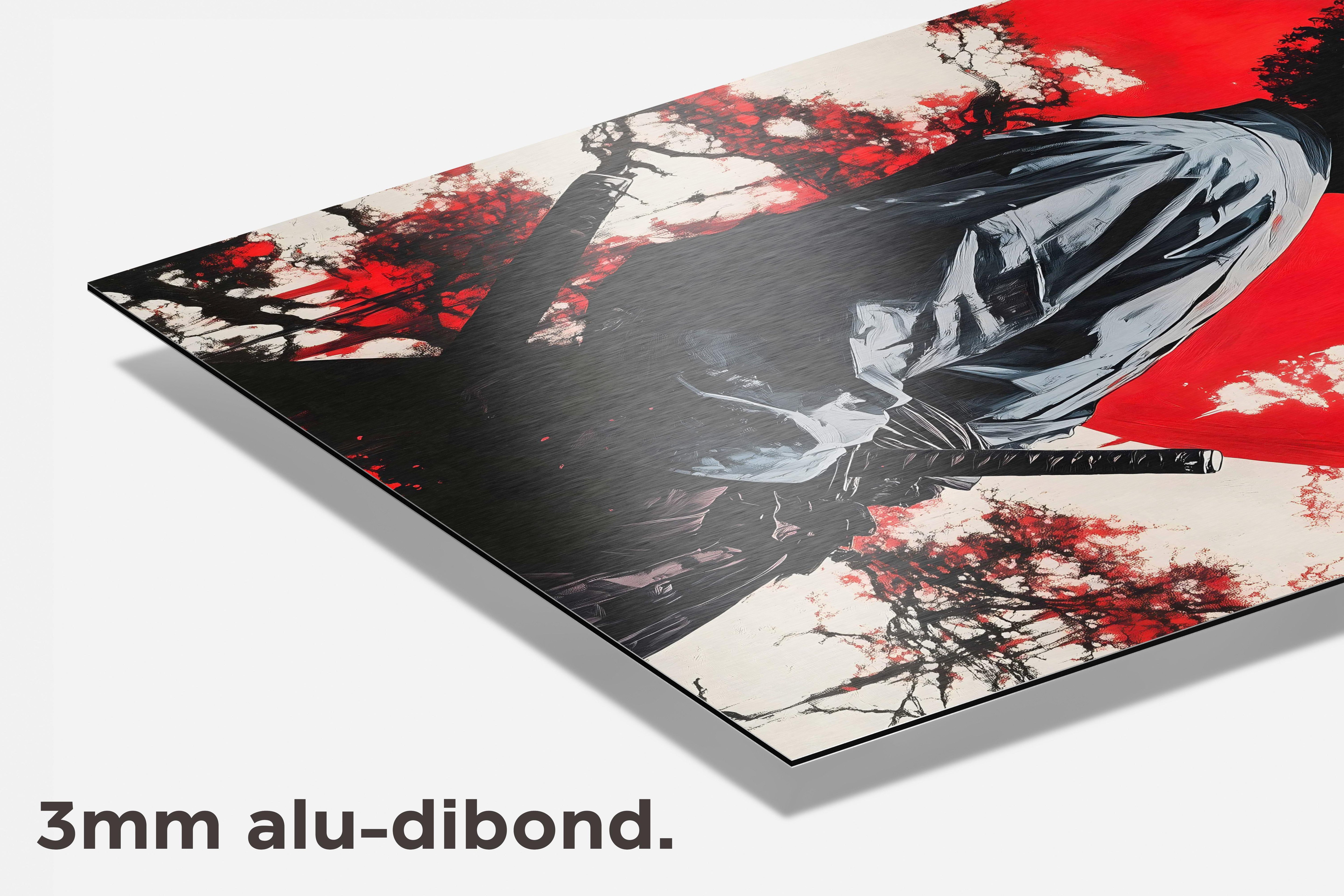Afro Samurai dibond detail