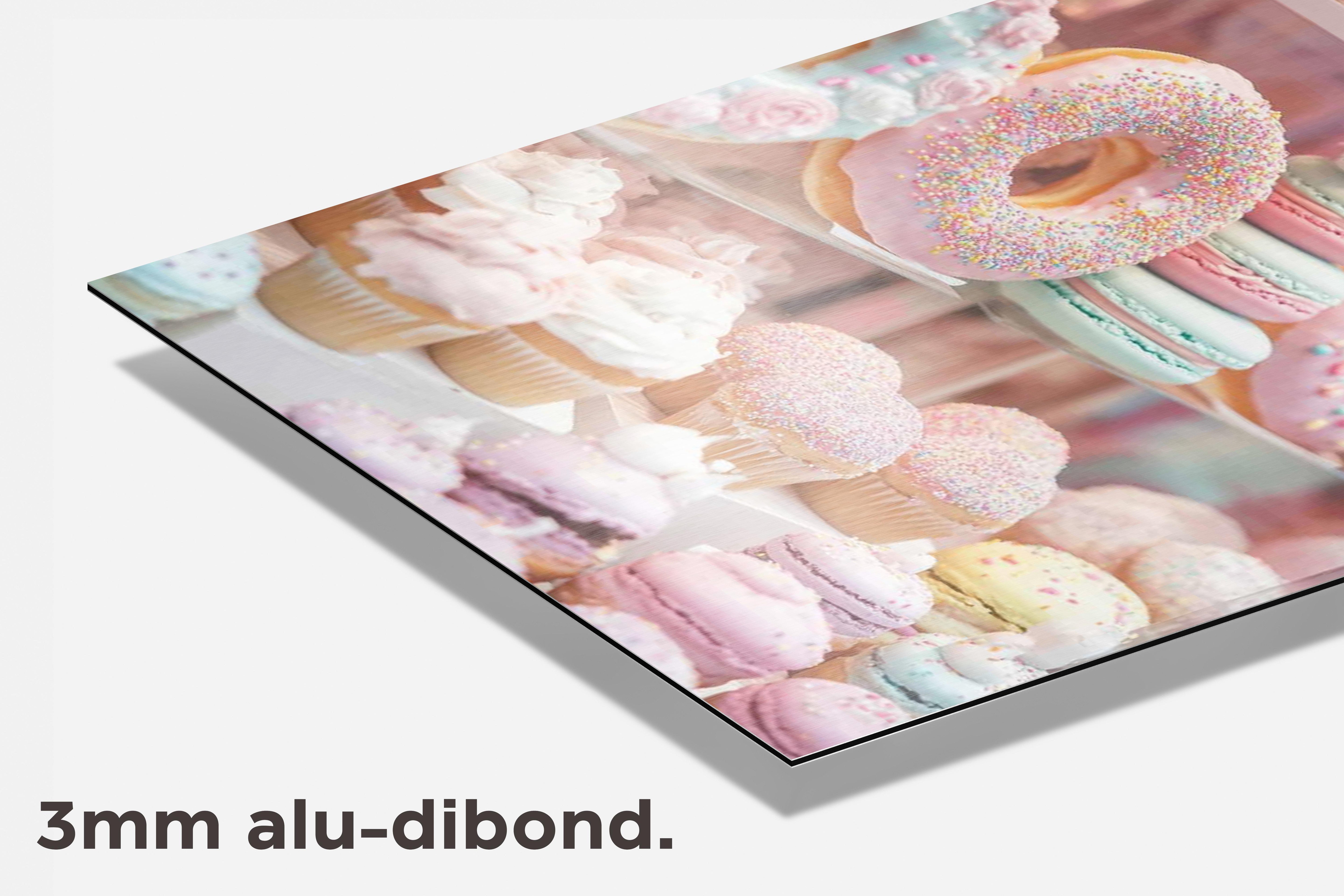 Dessert Pastel dibond detail