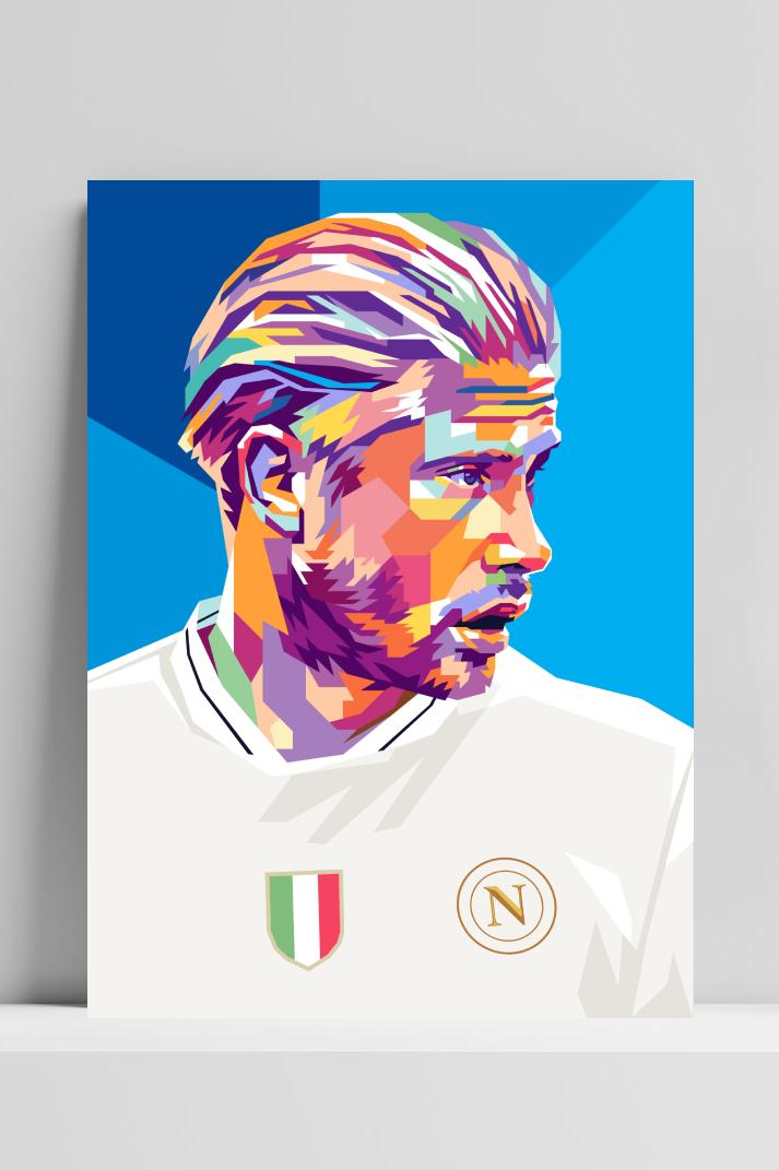 Kevin De Bruyne Napoli dans un intérieur