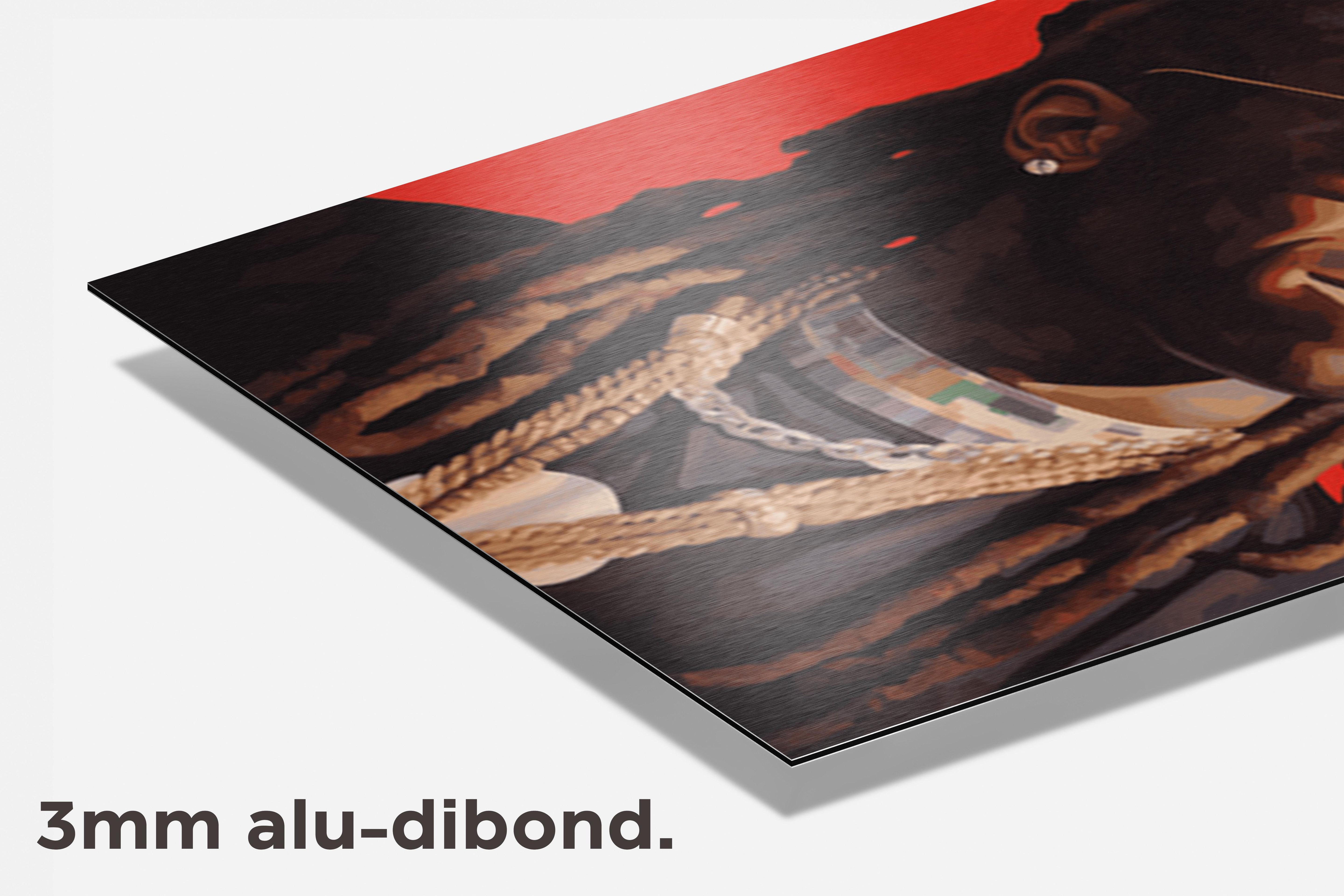 Lil Wayne dibond detail