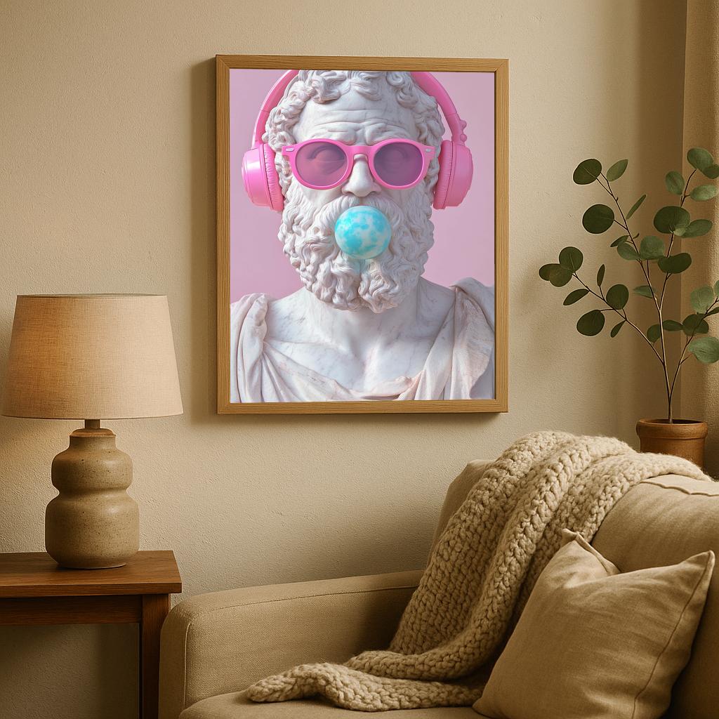 Statue Bubble Gum poster sfeerbeeld 1