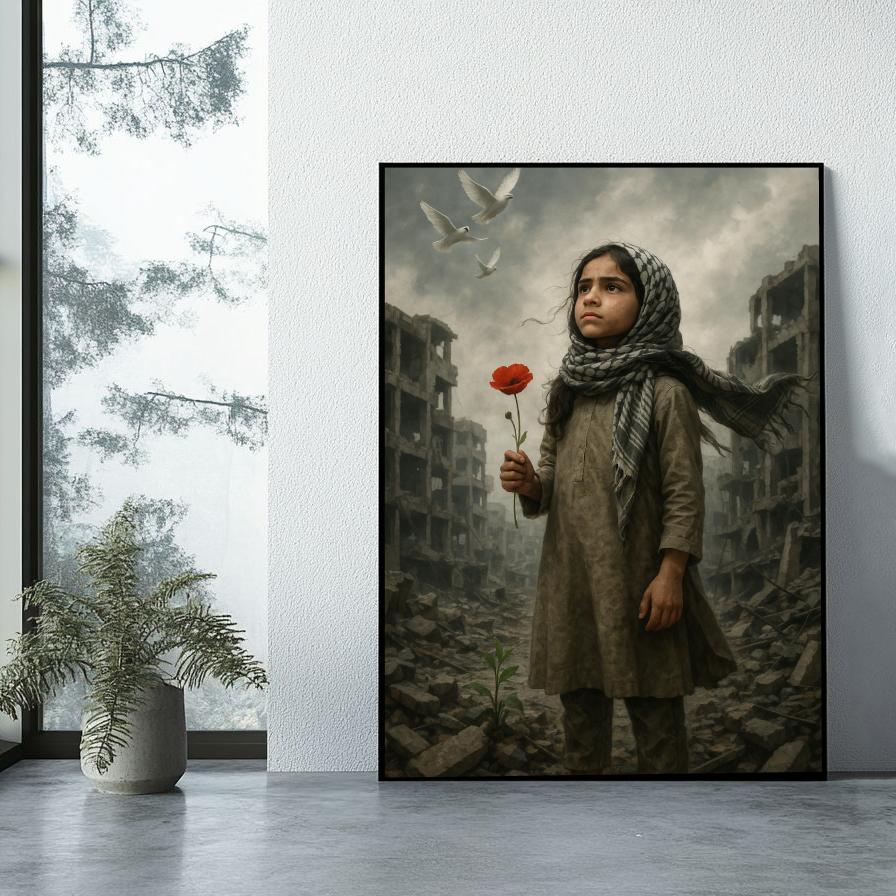 Girl Hope War poster sfeerbeeld 1