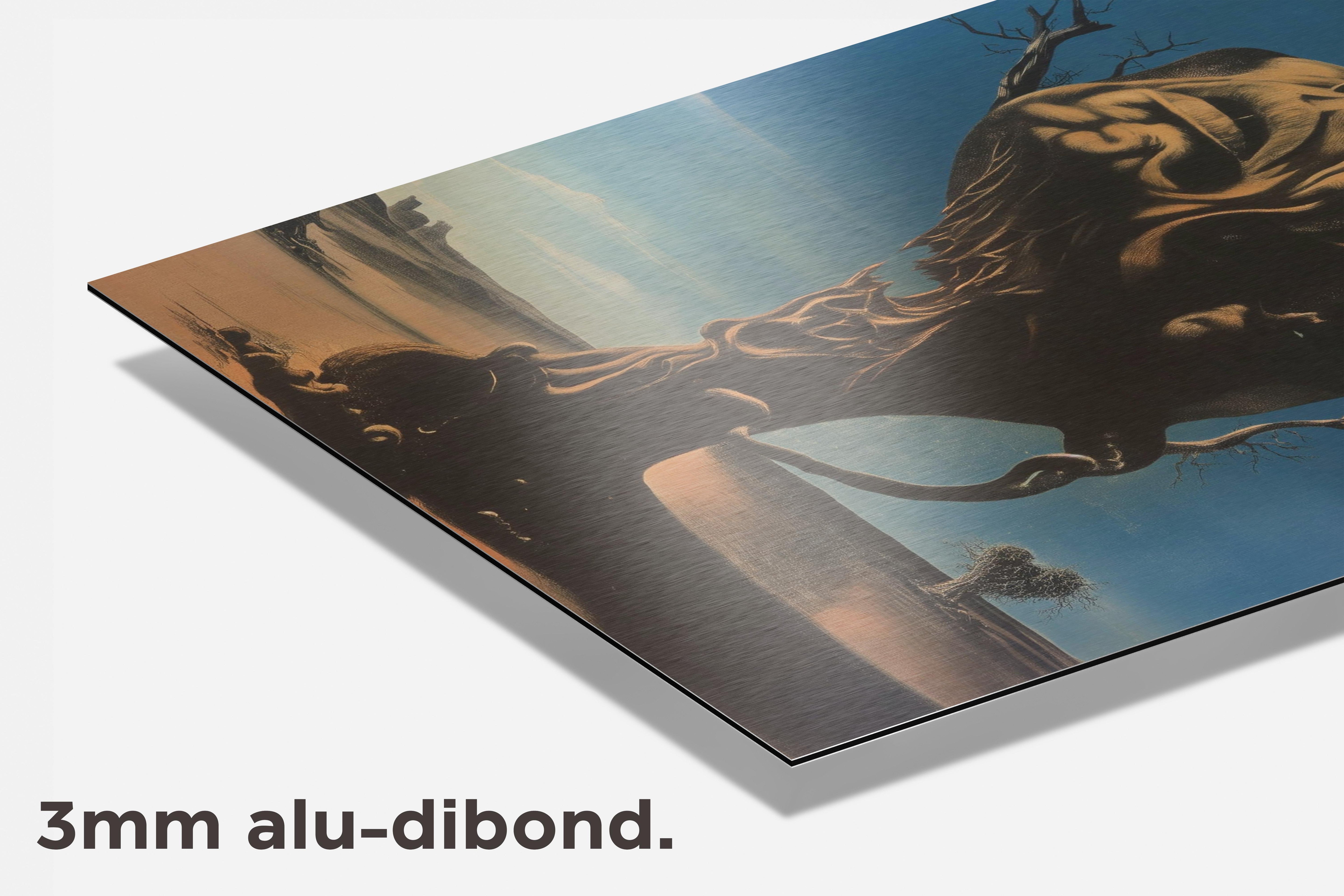 Surrealisme dibond detail