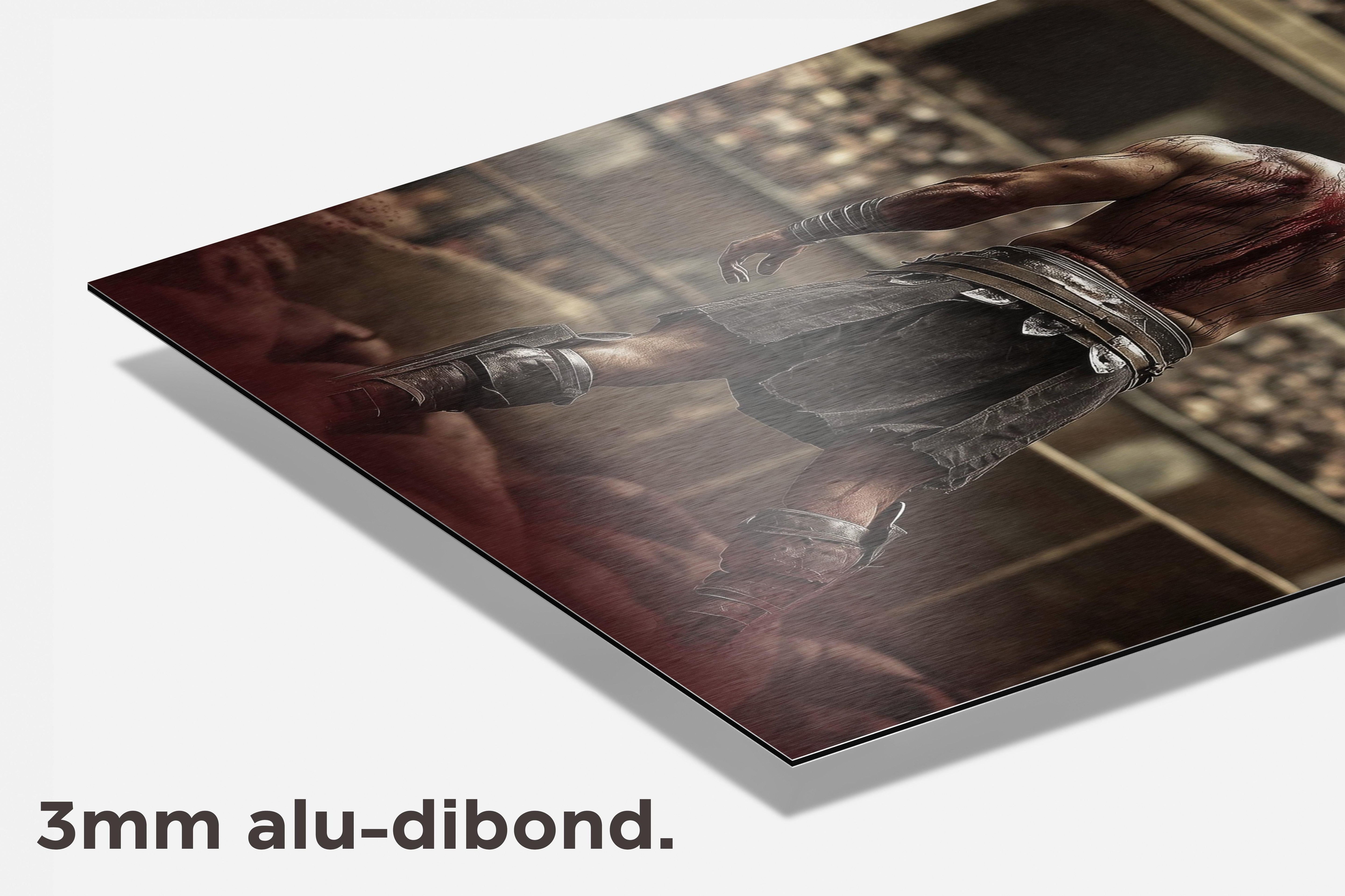 Are you not Entertained dibond detail
