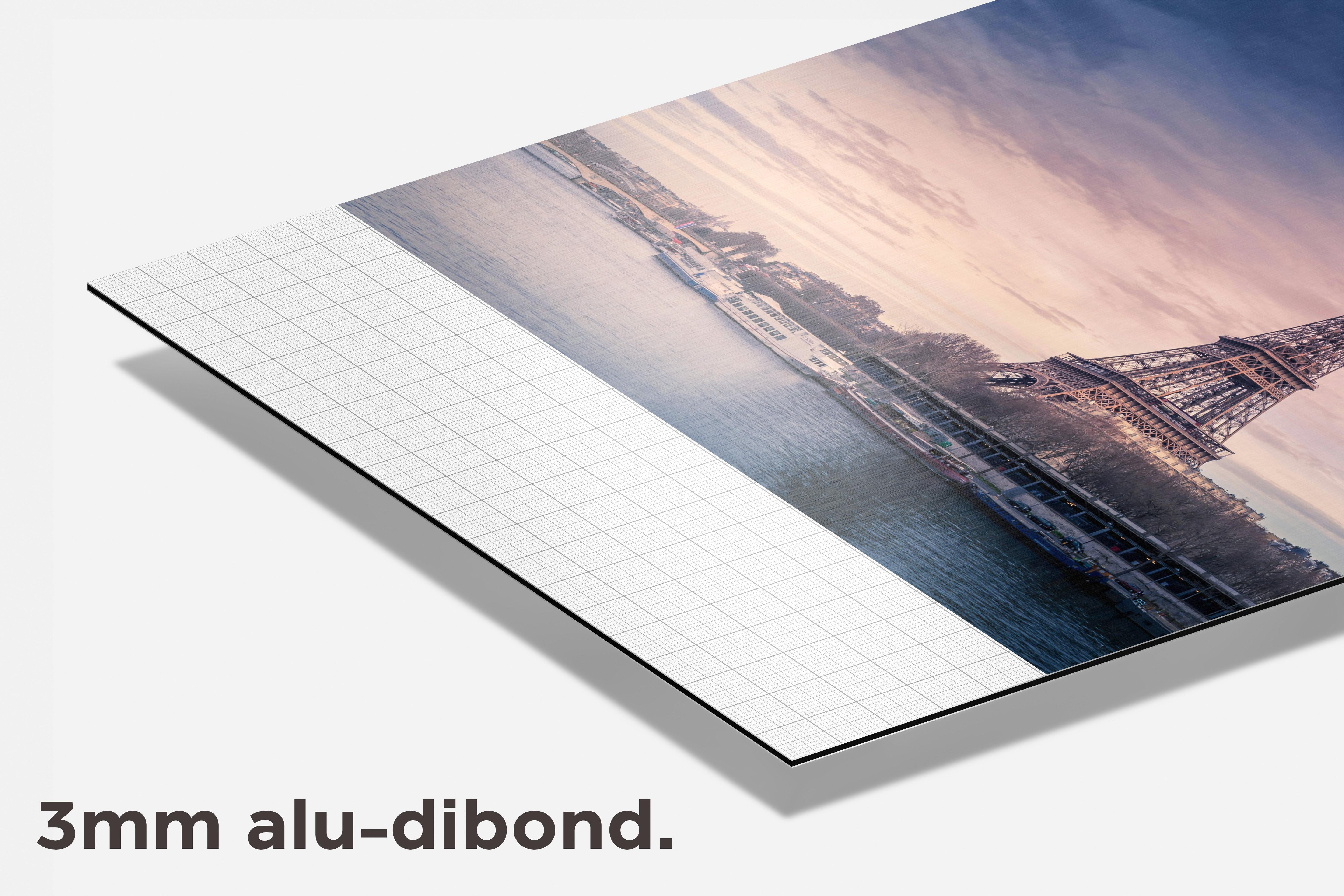 Parijs dibond detail