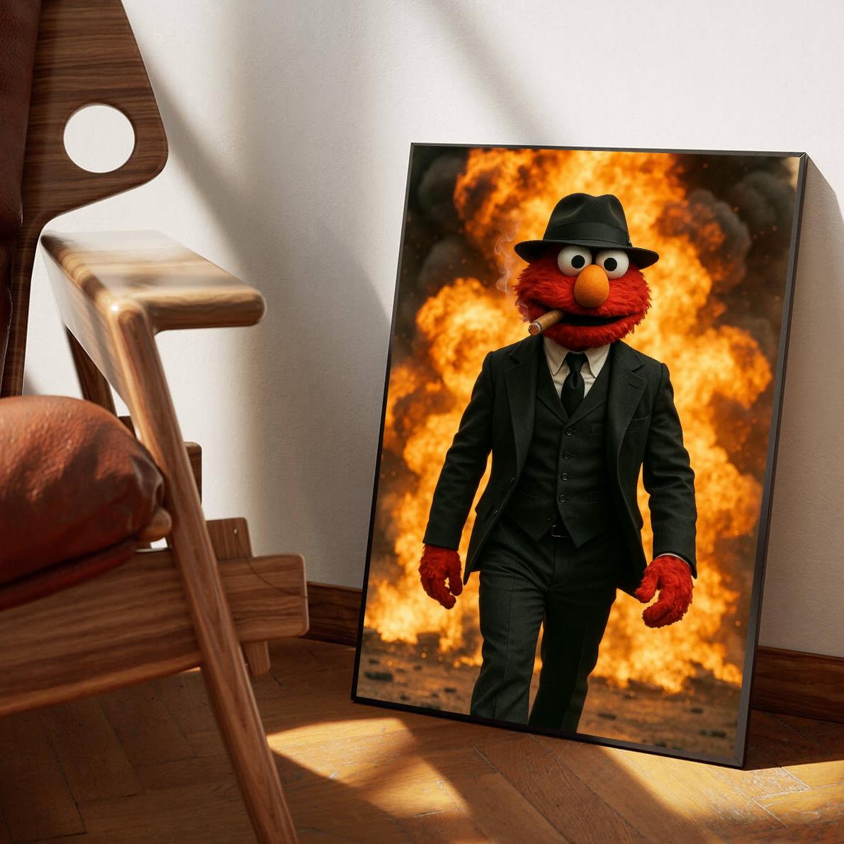 Elmo Suit Action poster sfeerbeeld 1