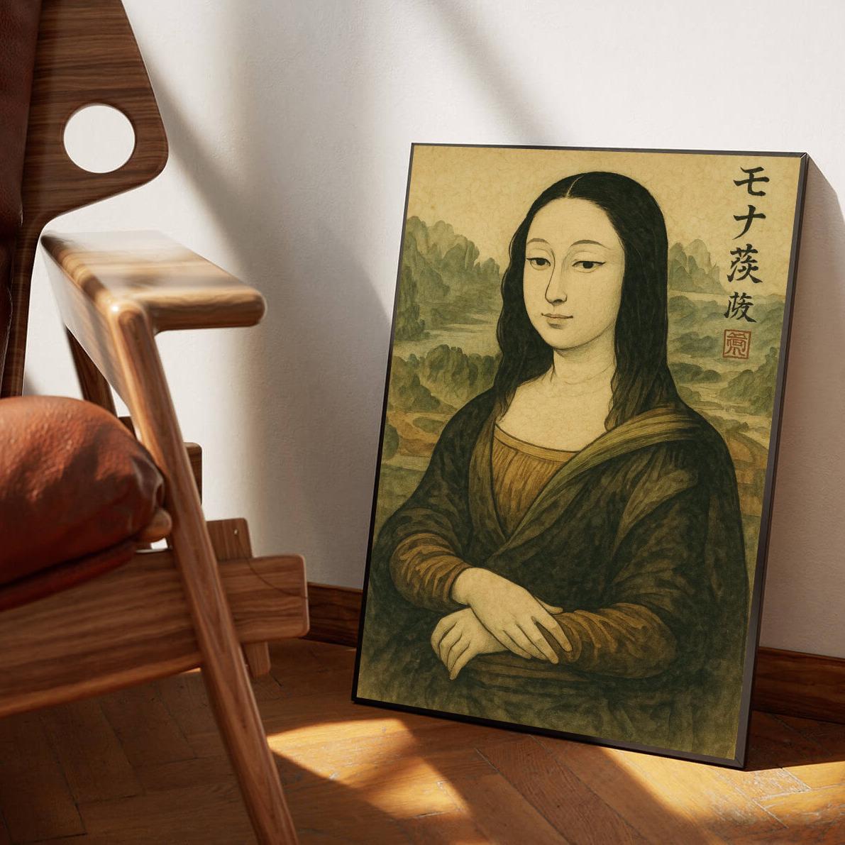 Mona Lisa Asian Art poster sfeerbeeld 1