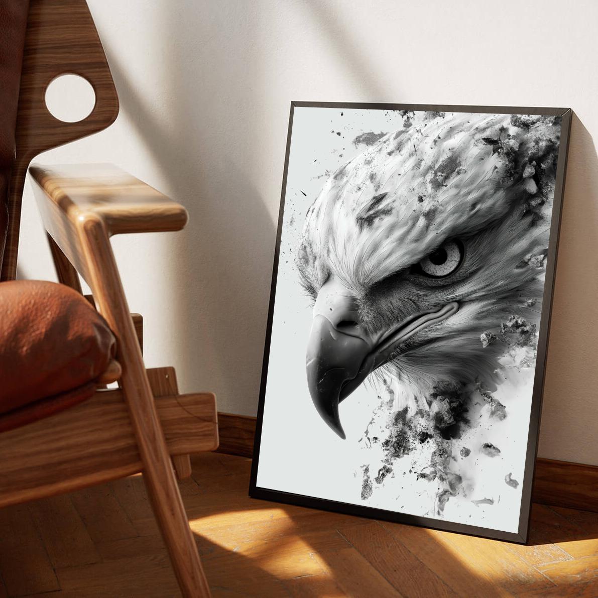 Eagle B&W poster van 25 Artstreet