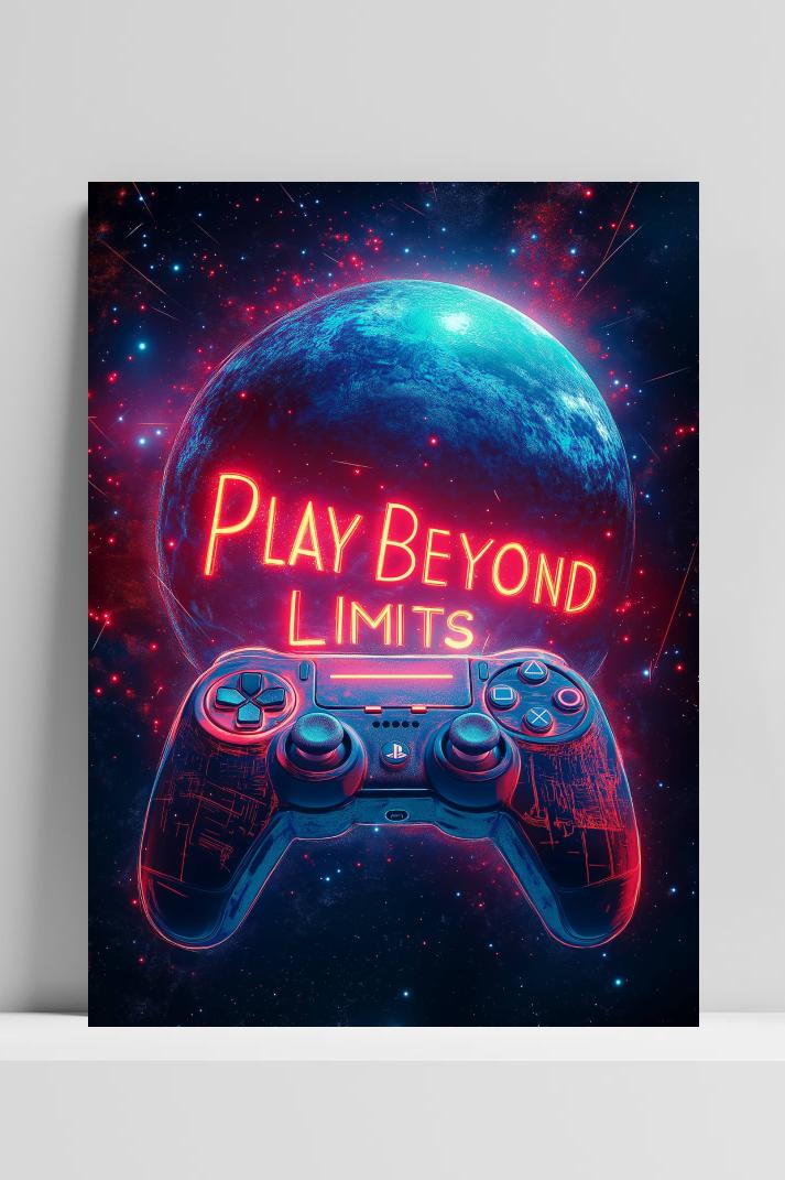 Play Beyond Limits op 3mm aluminium dibond