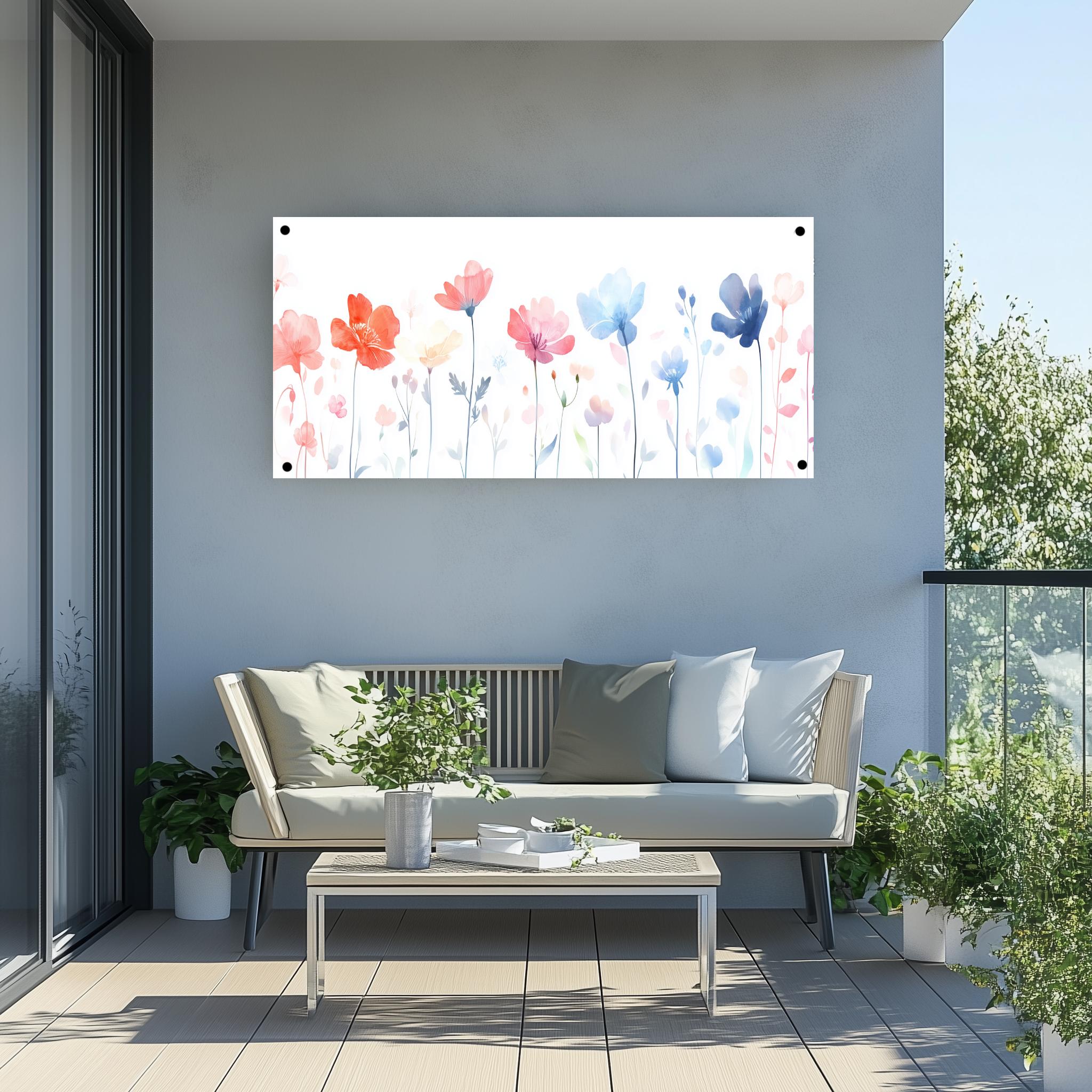 Tuinposter Bloemen sfeerbeeld 4