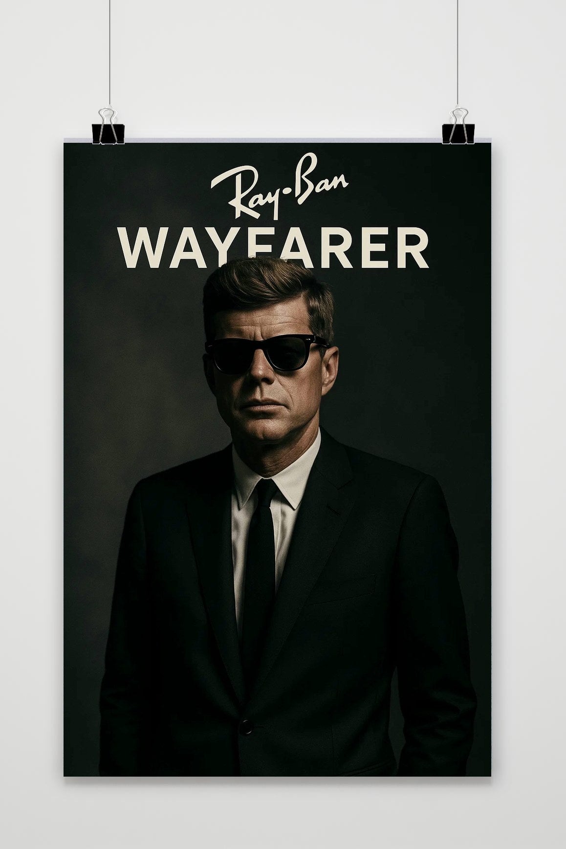 Affiche John F. Kennedy Ray Ban de 25 Artstreet