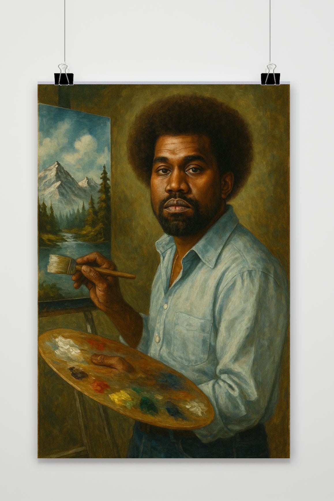 Affiche Kanye West Painter de 25 Artstreet