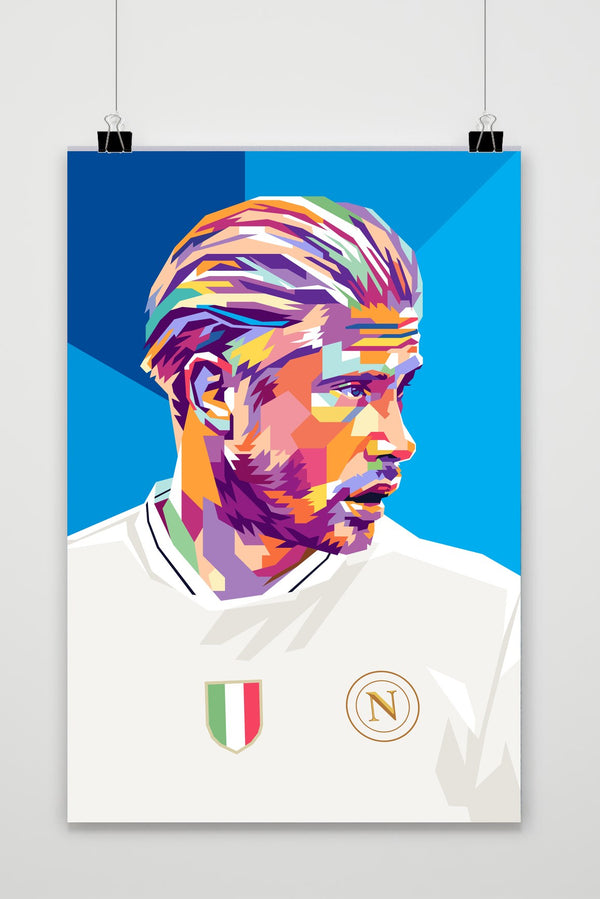 Póster Kevin De Bruyne Napoli