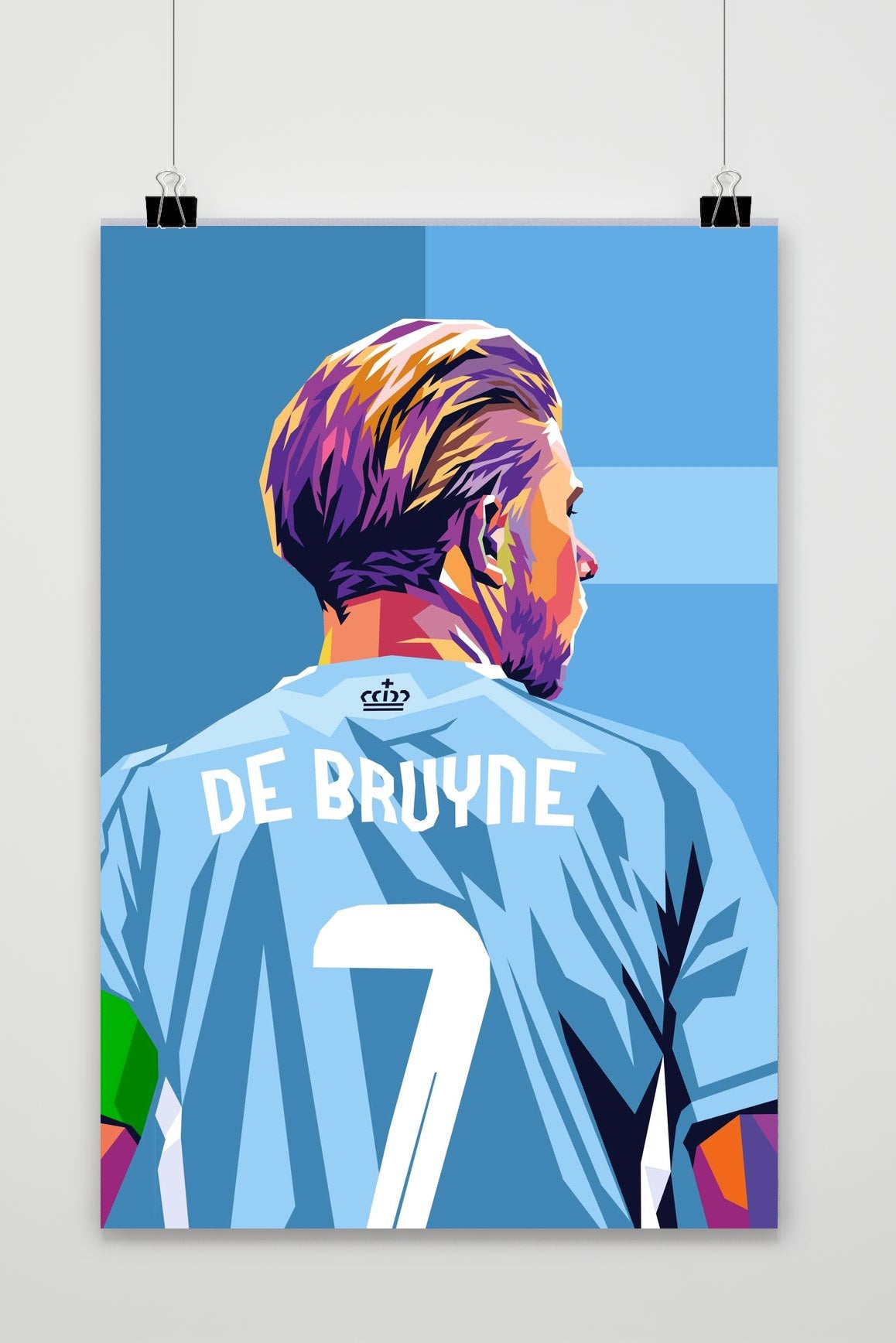 Affiche Kevin De Bruyne de 25 Artstreet