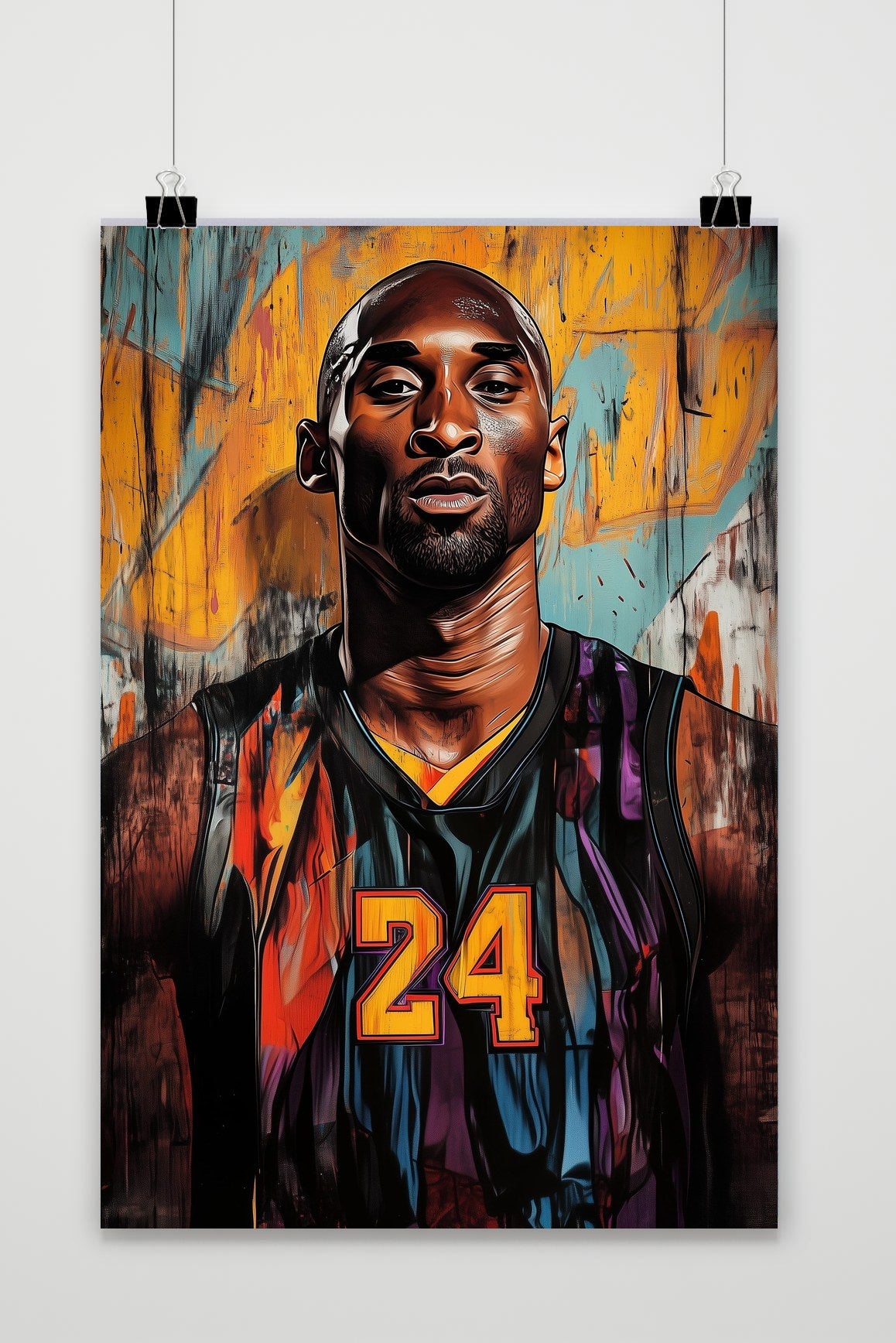 Affiche Kobe Bryant de 25 Artstreet