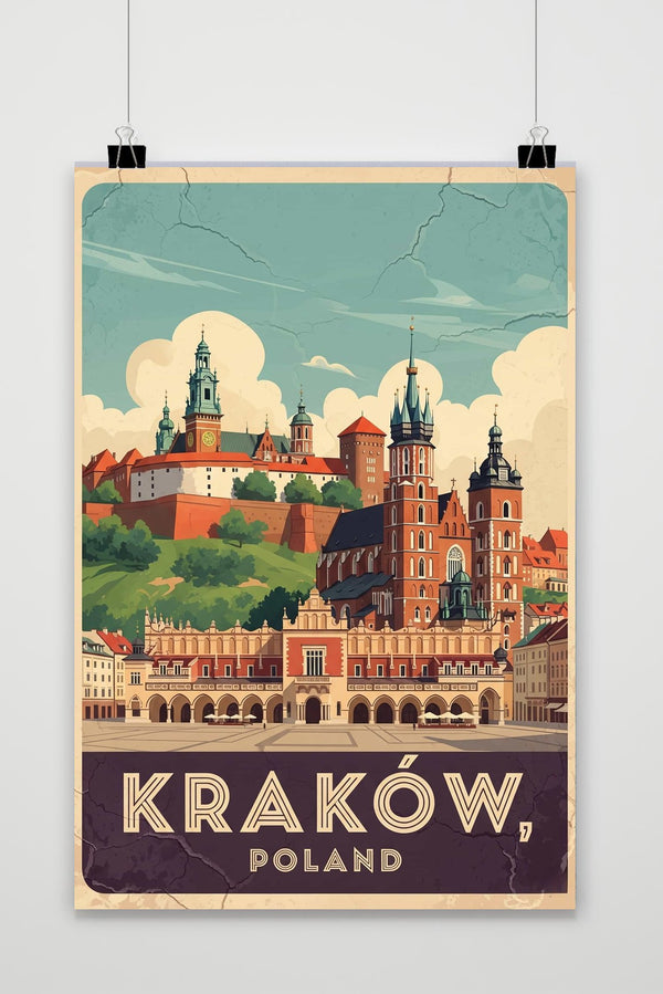 Póster Kraków Poland
