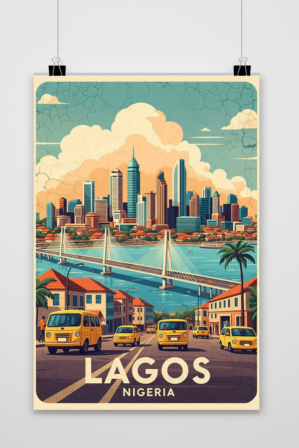 Póster Lagos Nigeria