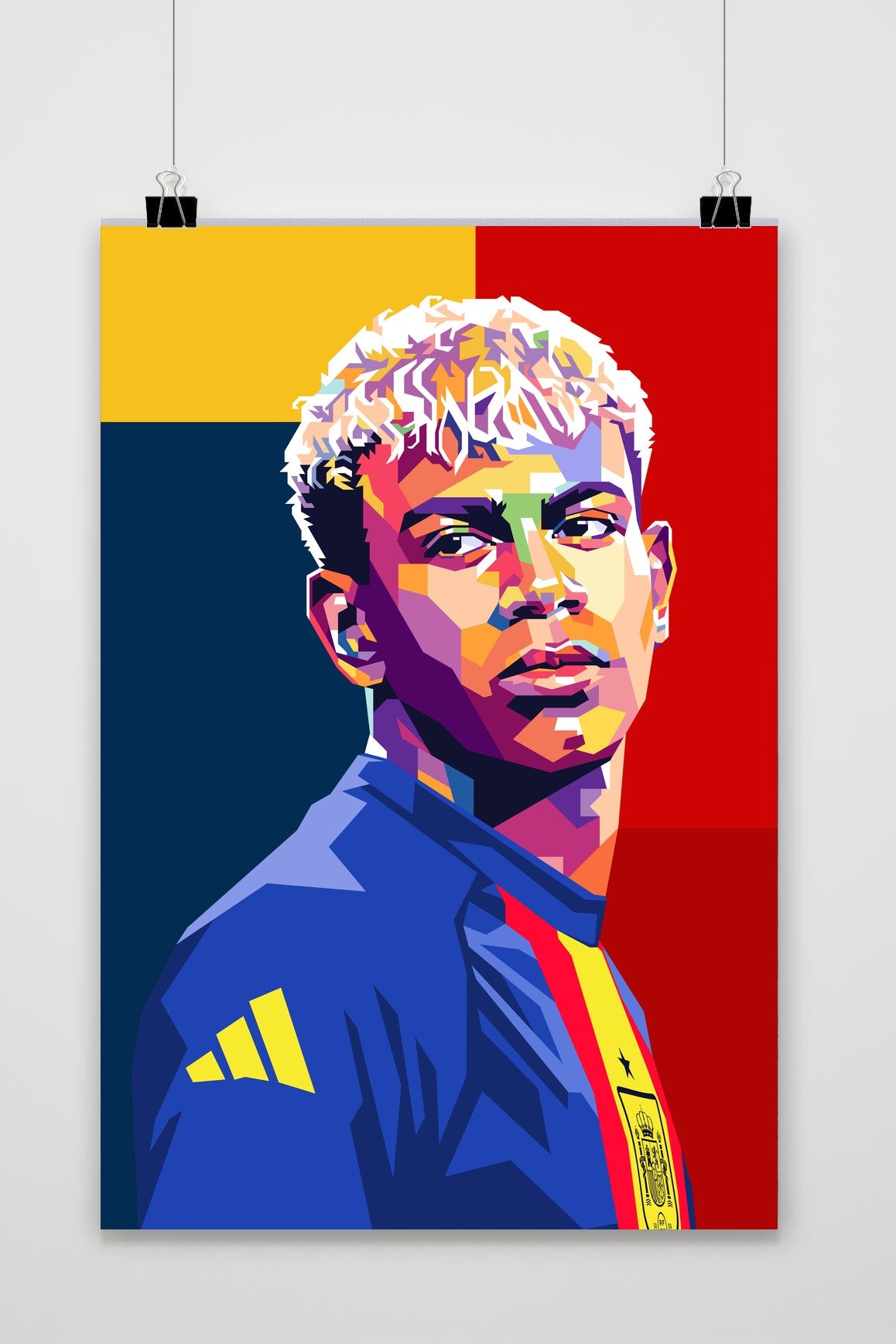 Póster Lamine Yamal de 25 Artstreet