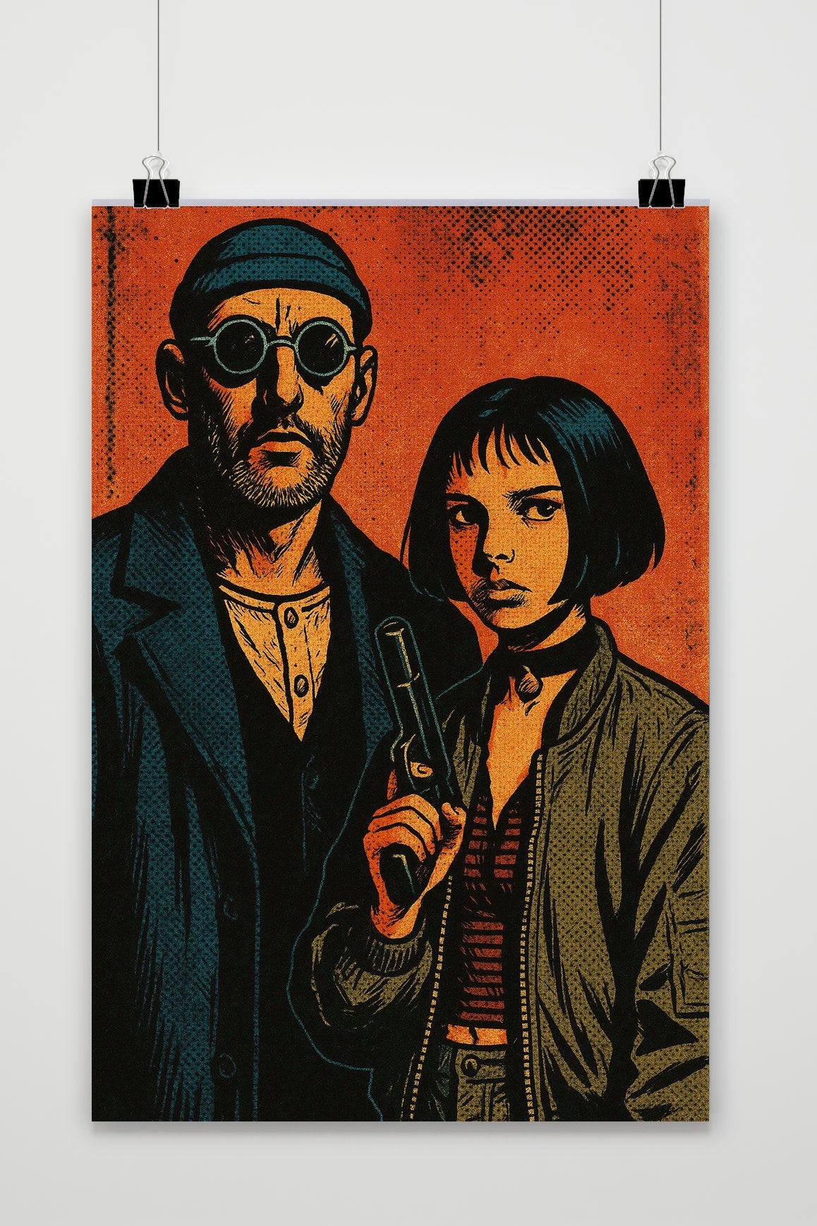 Affiche Leon The Professional Cartoon de 25 Artstreet