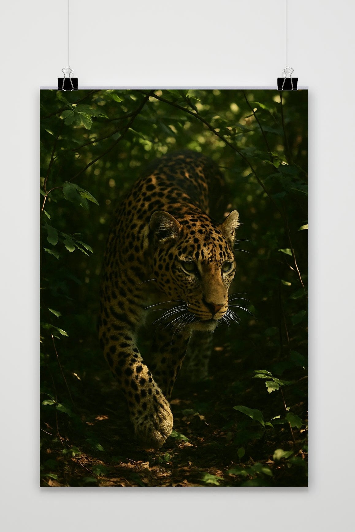 Affiche Leopard de 25 Artstreet