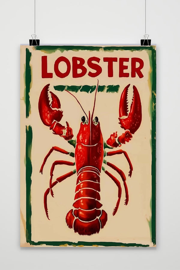 Lobster poster
