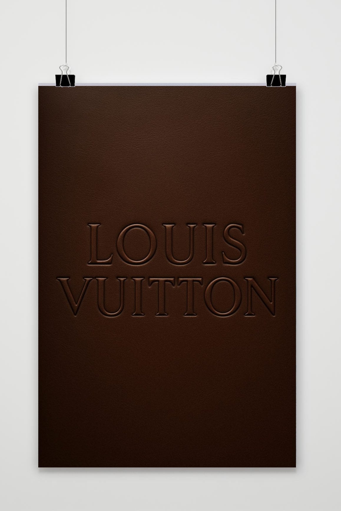 Louis Vuitton Text poster van 25 Artstreet