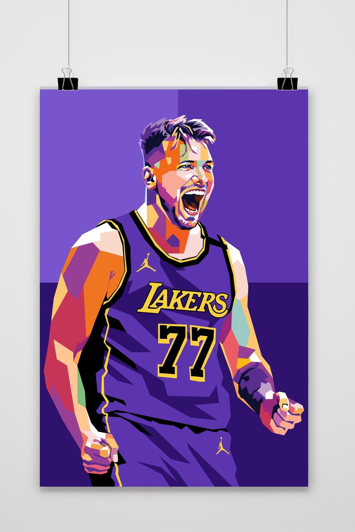 Affiche Luka Dončić de 25 Artstreet